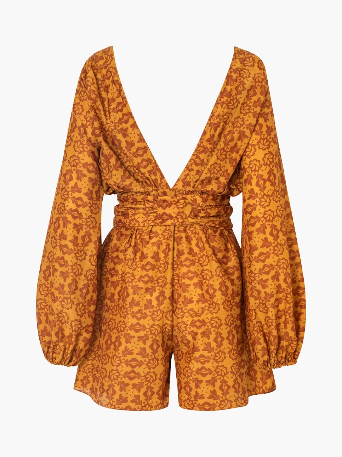 Juan de Dios Tarde de Verano Cotton-Silk Romper