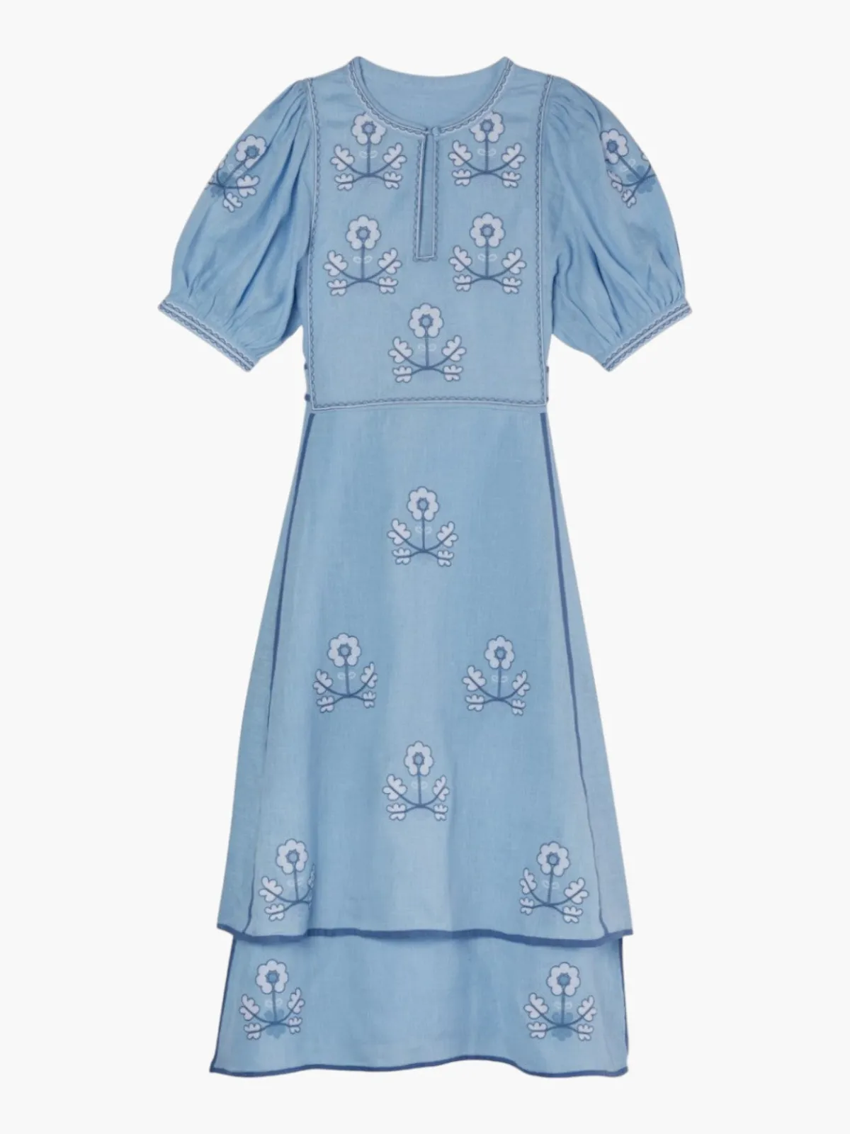 Larkin Lane Lillie Ukrainian Embroidered Dress