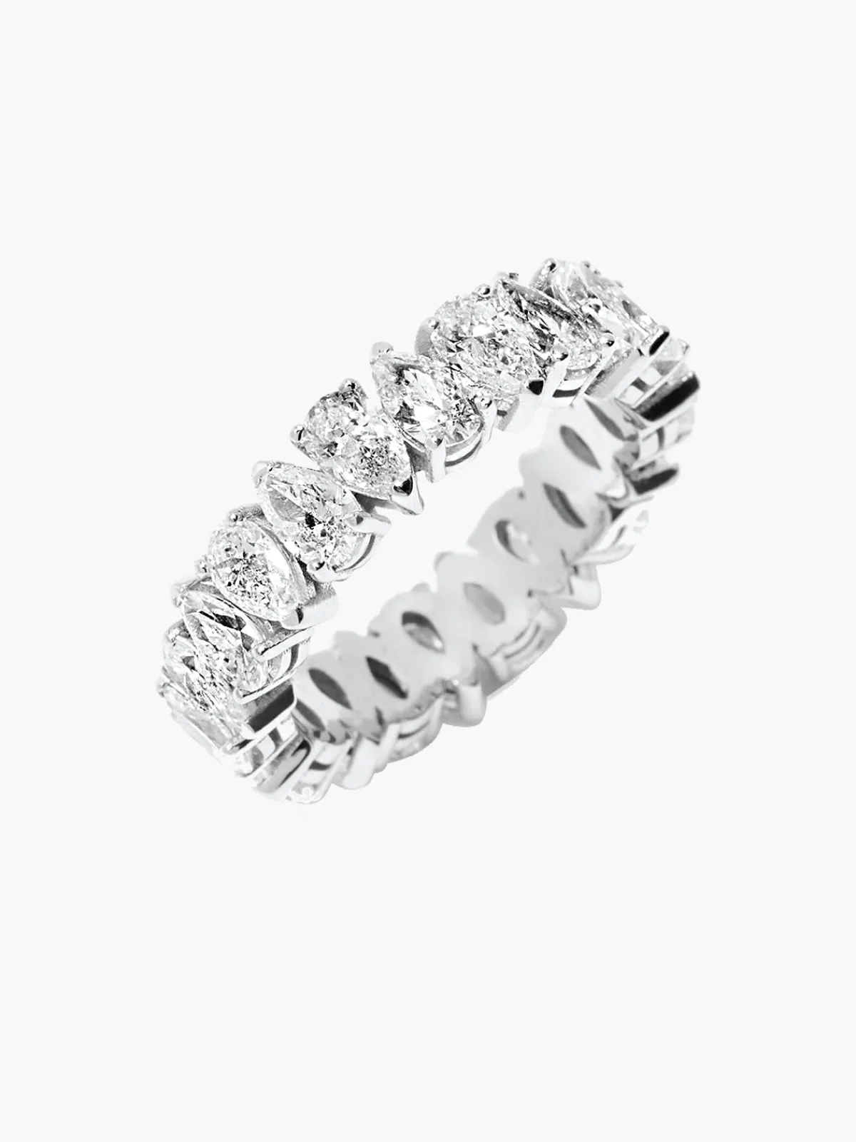 Or u0026 Elle San Cesse Pear Eternity Ring