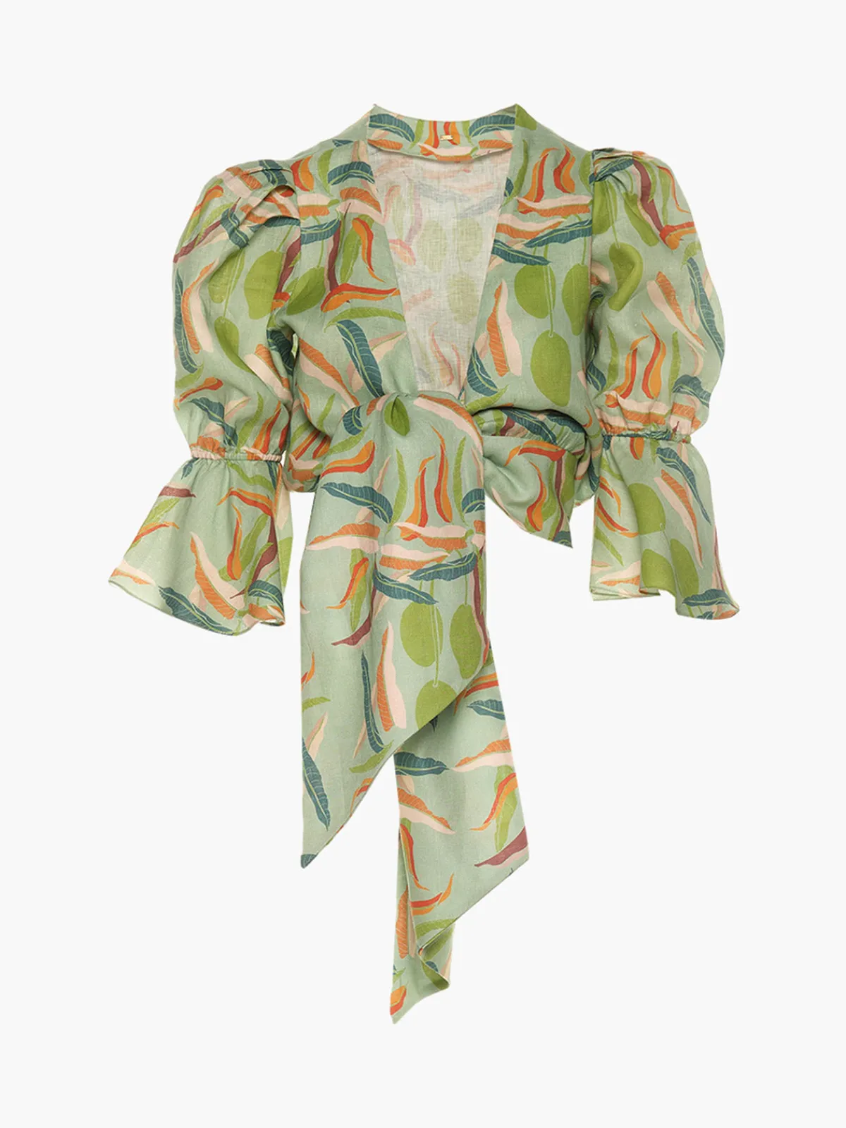 Juan de Dios Salsa Linen Shirt