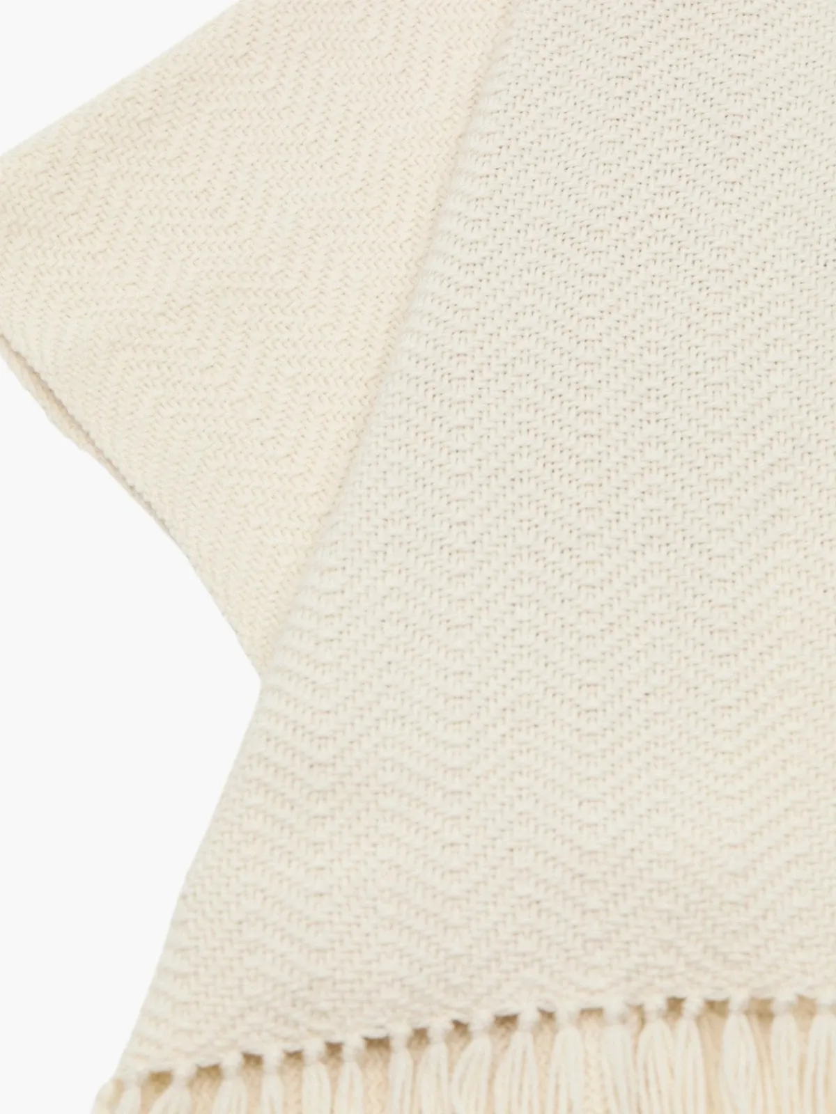 Tejido Herringbone Ruana