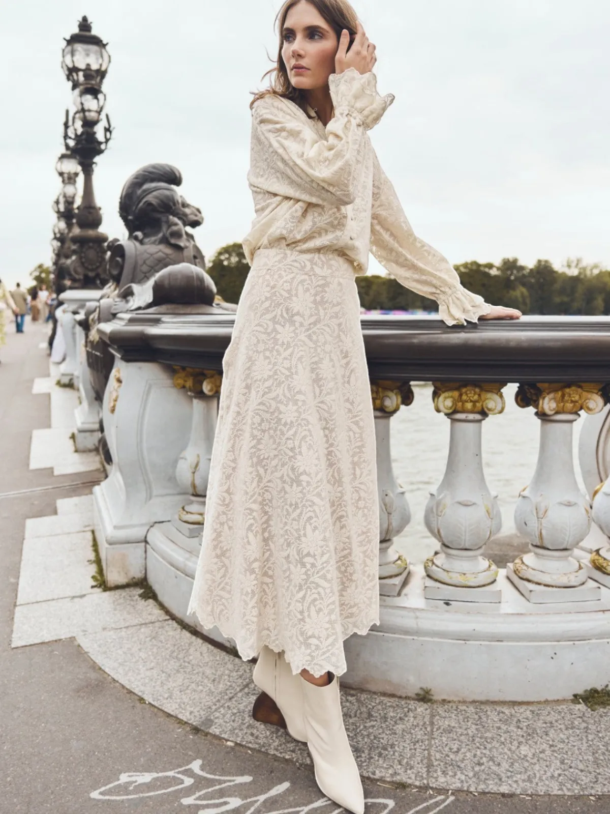 EDDY Carly Midi Skirt