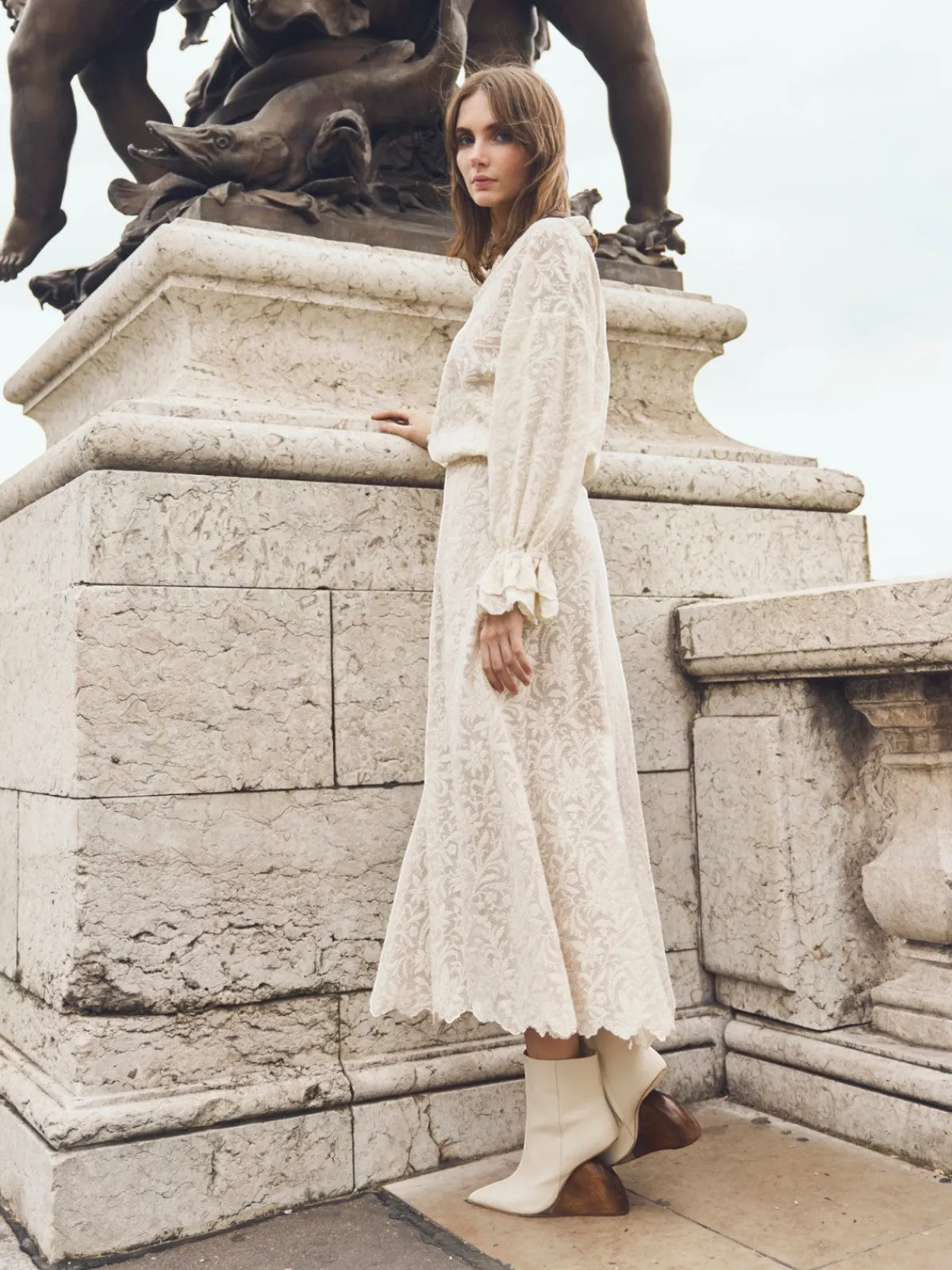 EDDY Carly Midi Skirt