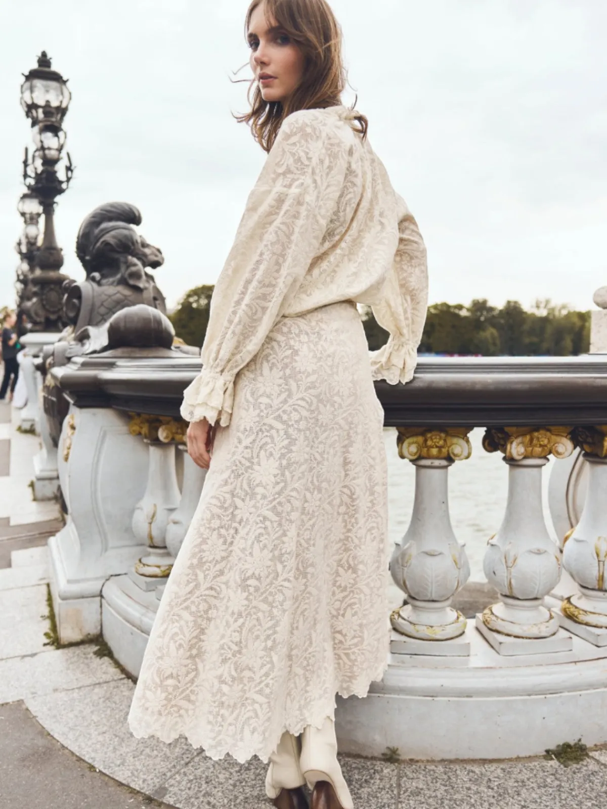 EDDY Carly Midi Skirt