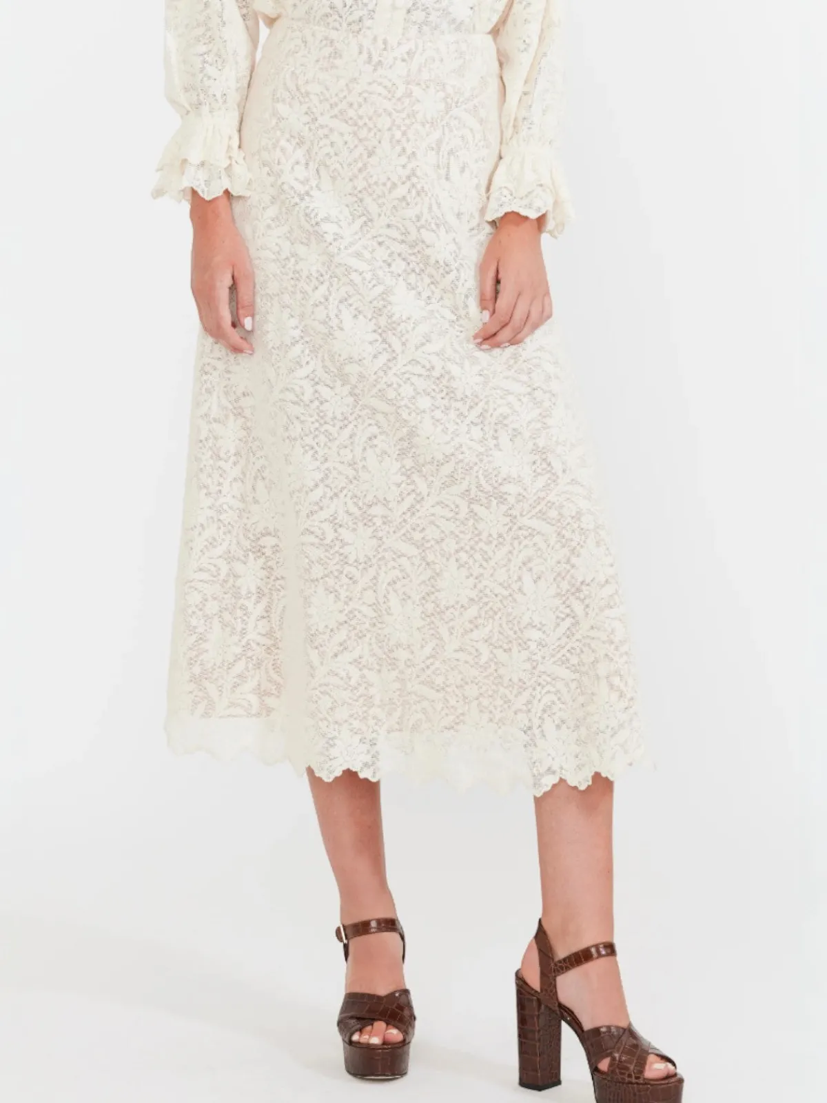 EDDY Carly Midi Skirt