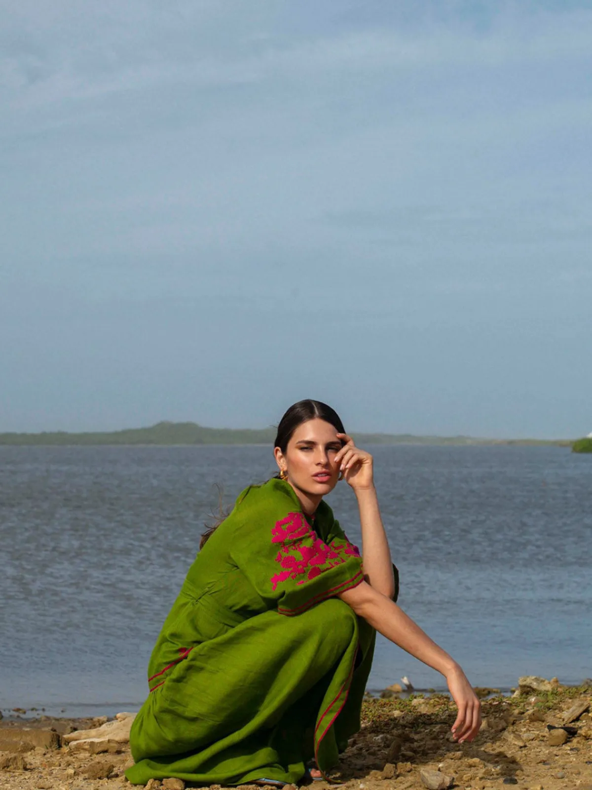 De Castro Swan Dress