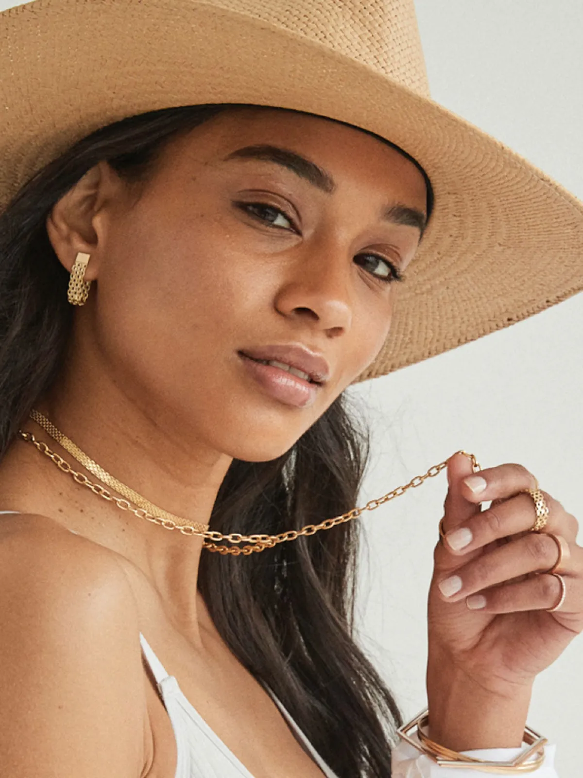 KBH Jewels Elongated Chain Link Lariat