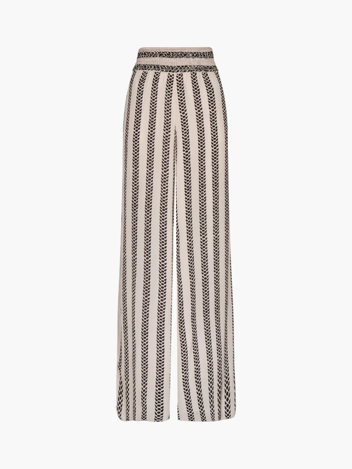 Juan de Dios San Cipriano Crepe Viscose Pants