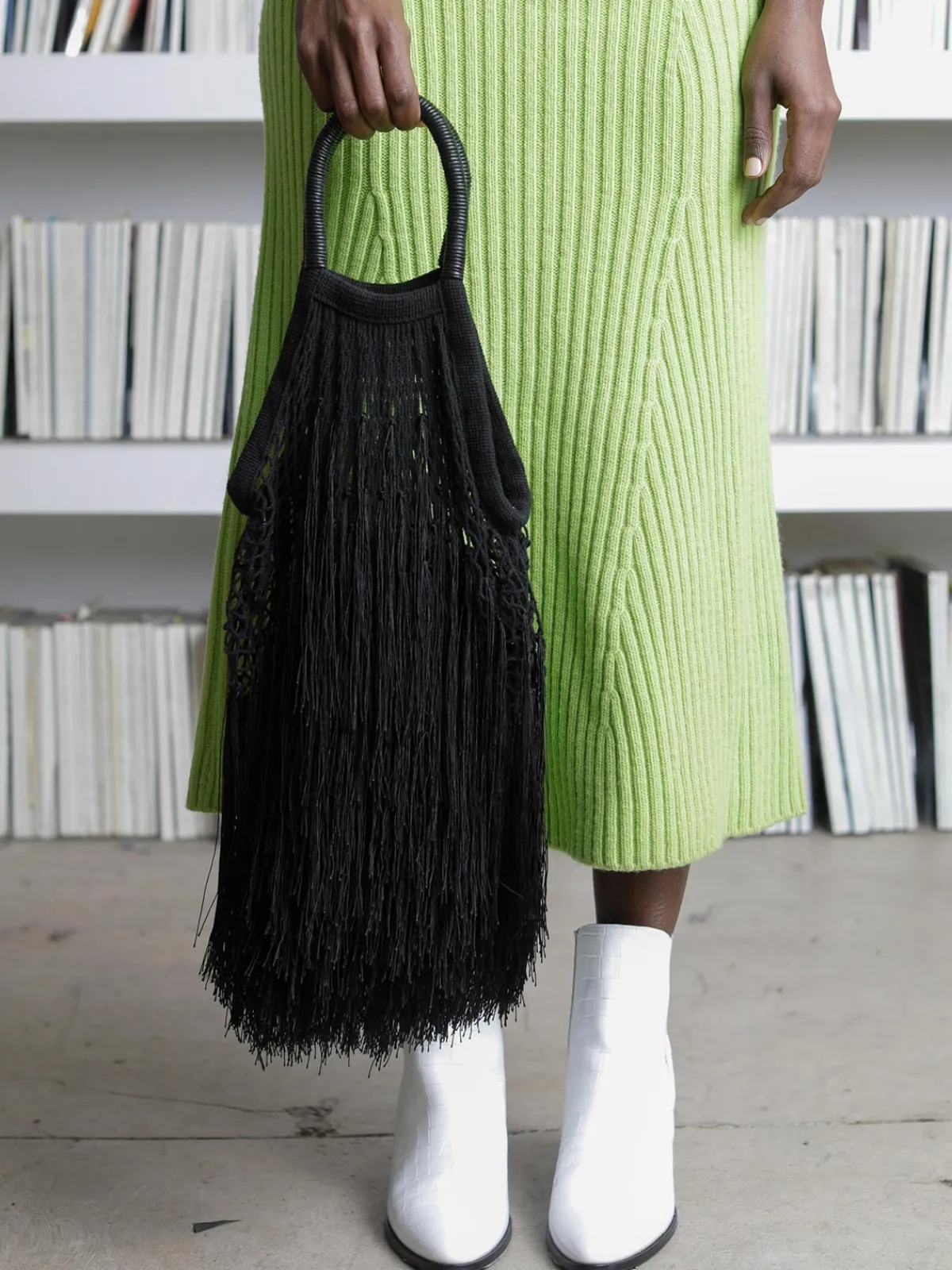 Petit Kouraj Large Fringe Tote