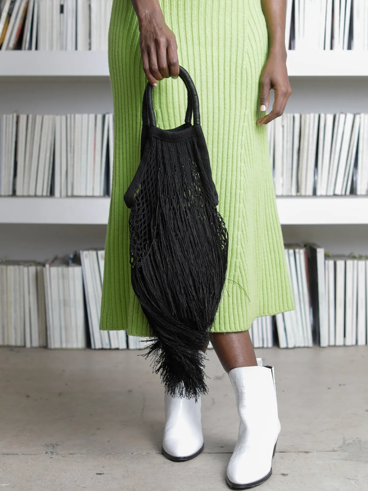 Petit Kouraj Large Fringe Tote