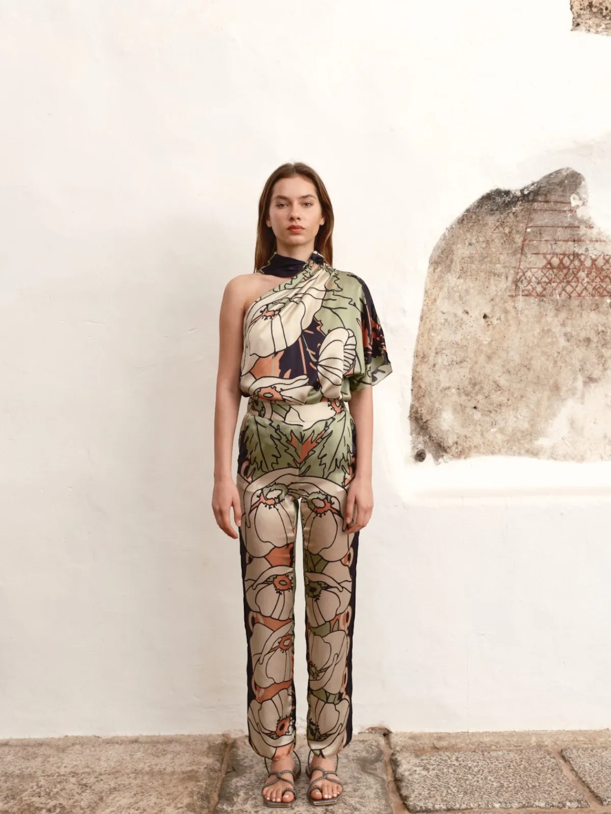 Juan de Dios Santo Tomas Satin Silk Pants