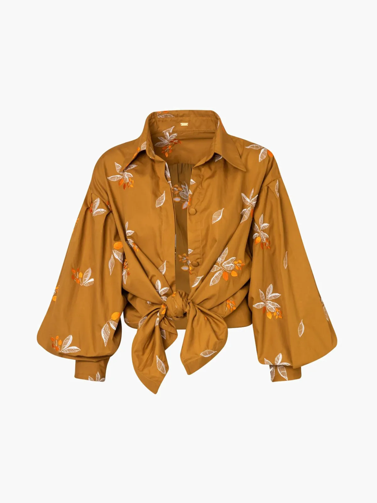 Juan de Dios Barnes Embroidered Cotton Shirt