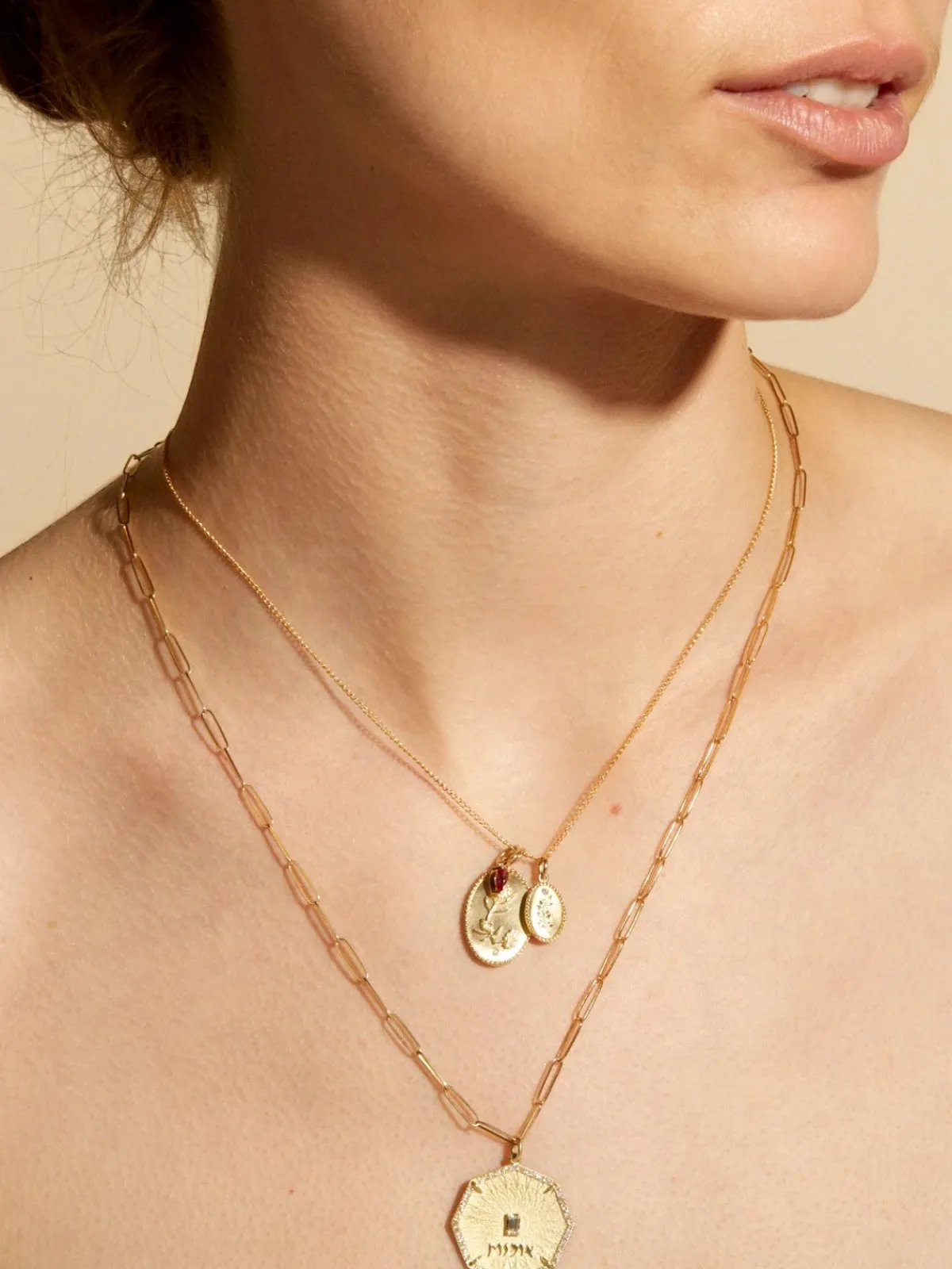 Zahava Token Necklace