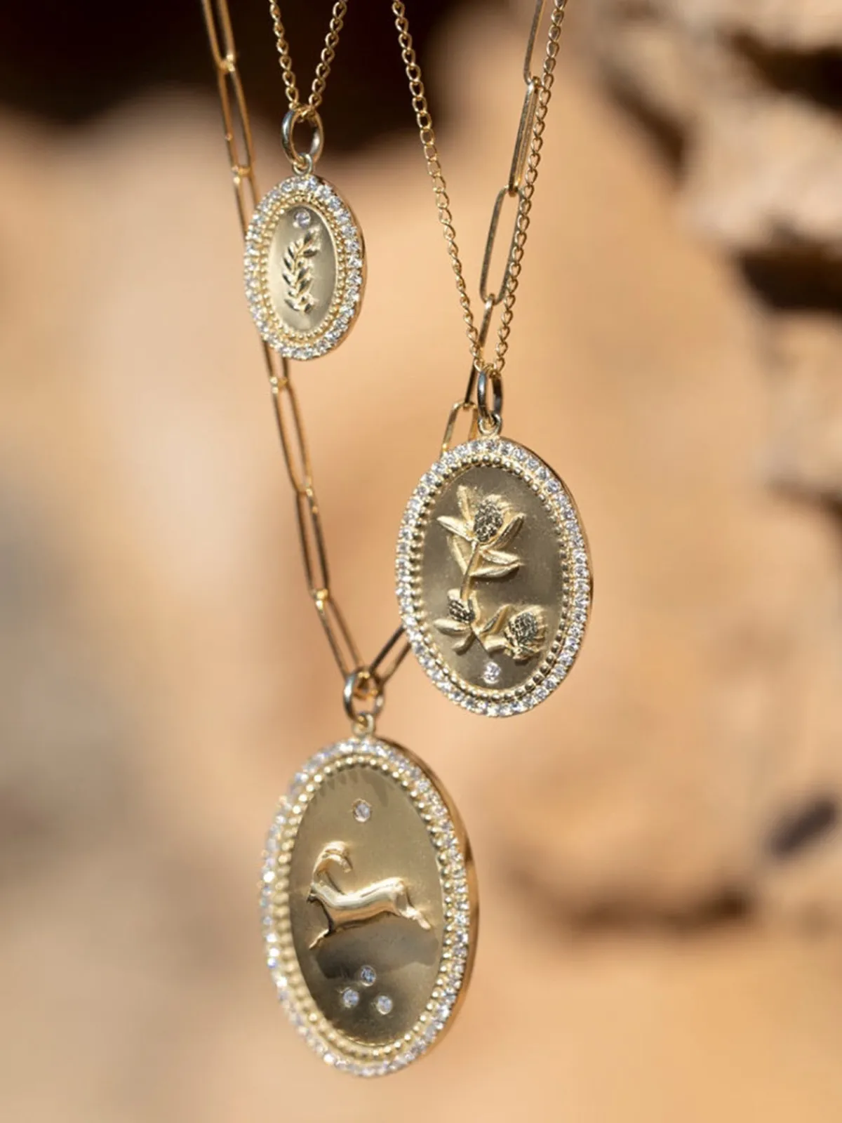 Zahava Token Necklace