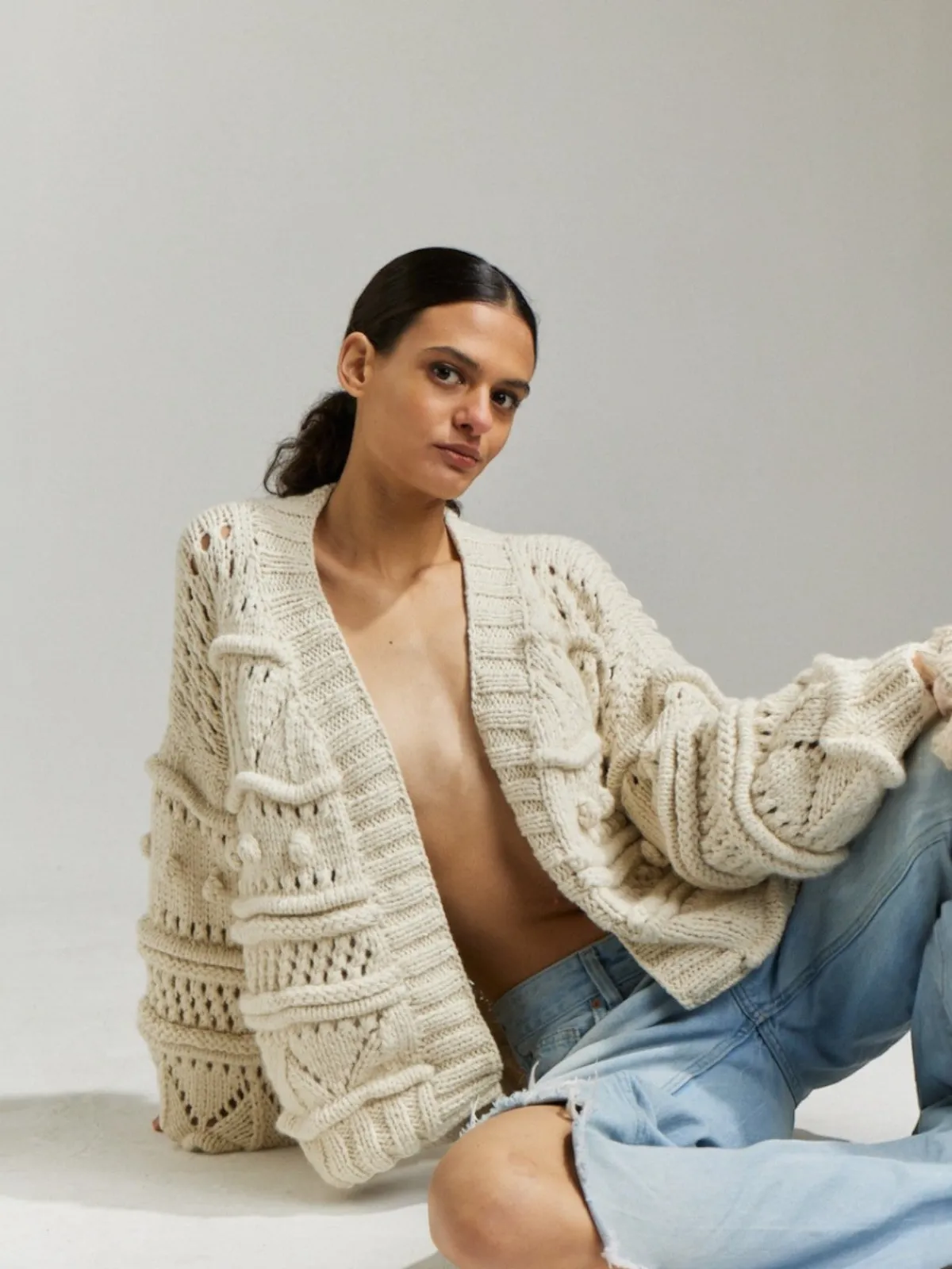 First Born Knits Bridgitte Cardigan