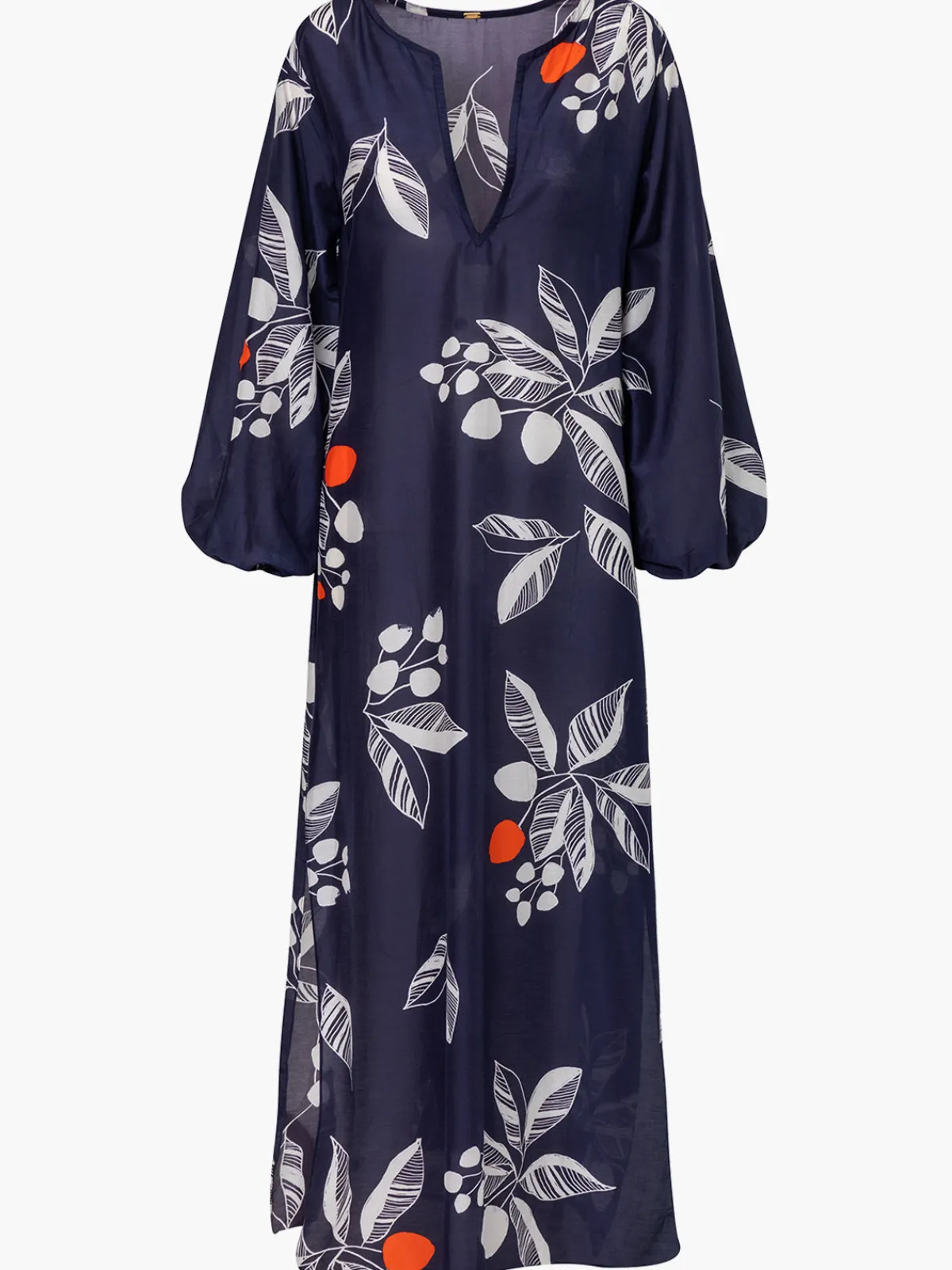 Juan de Dios San Marco Cotton Silk Midi Dress