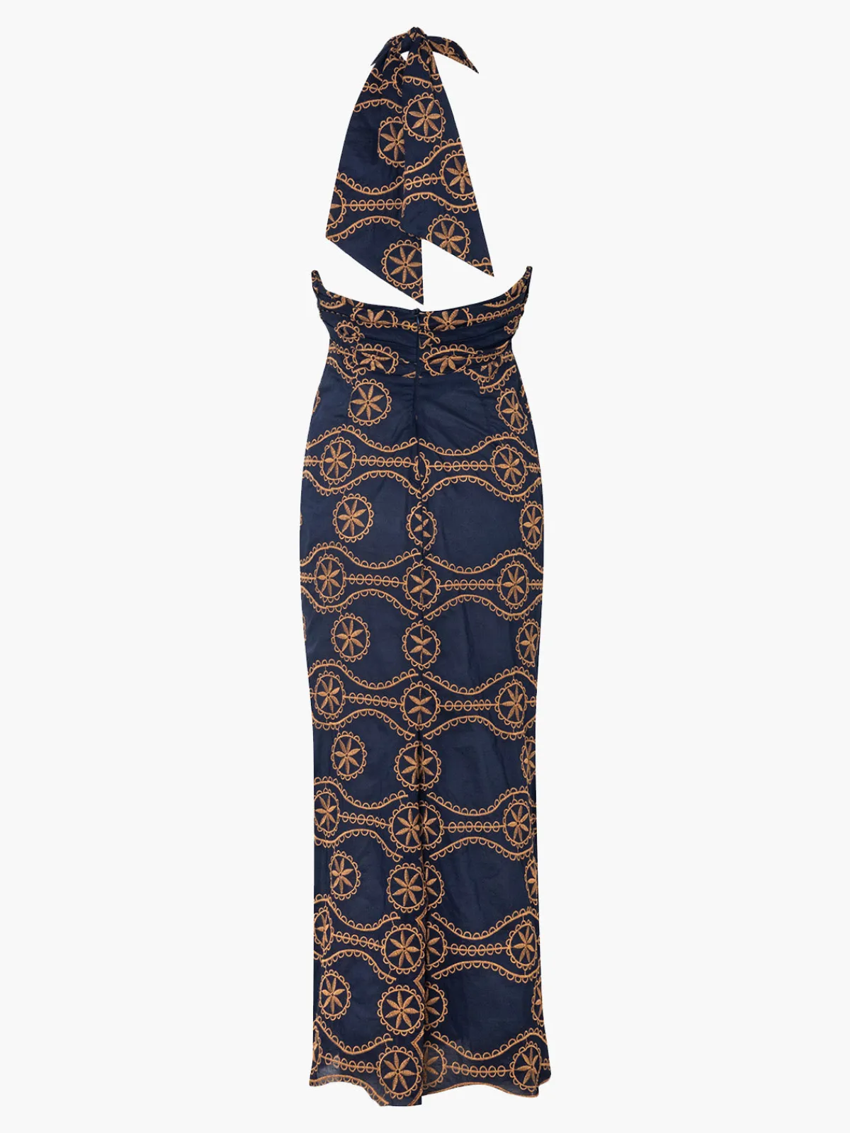 Juan de Dios Costa del Sol Cotton Embroidered Maxi Dress