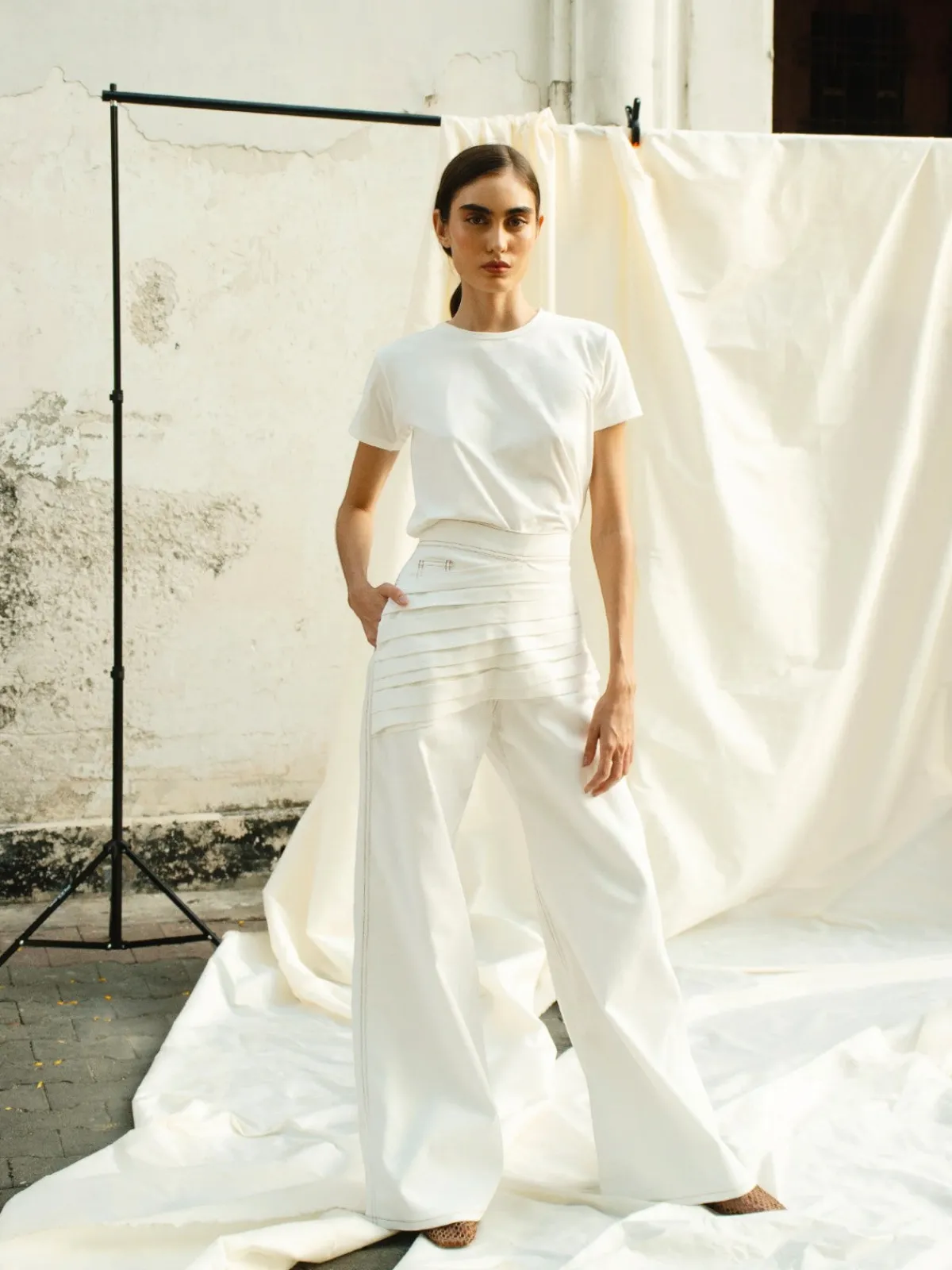 By Efrain Mogollon Palazzo Jeans