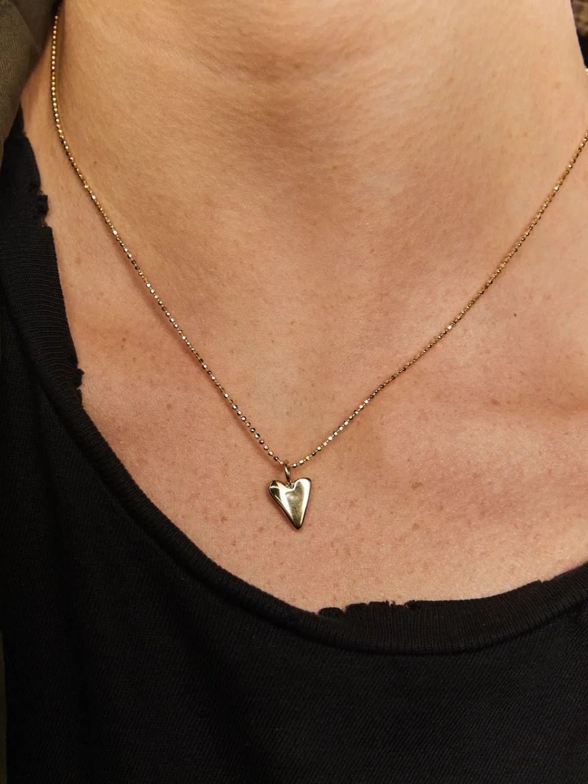 Mara Scalise Raw Small Heart Pendant