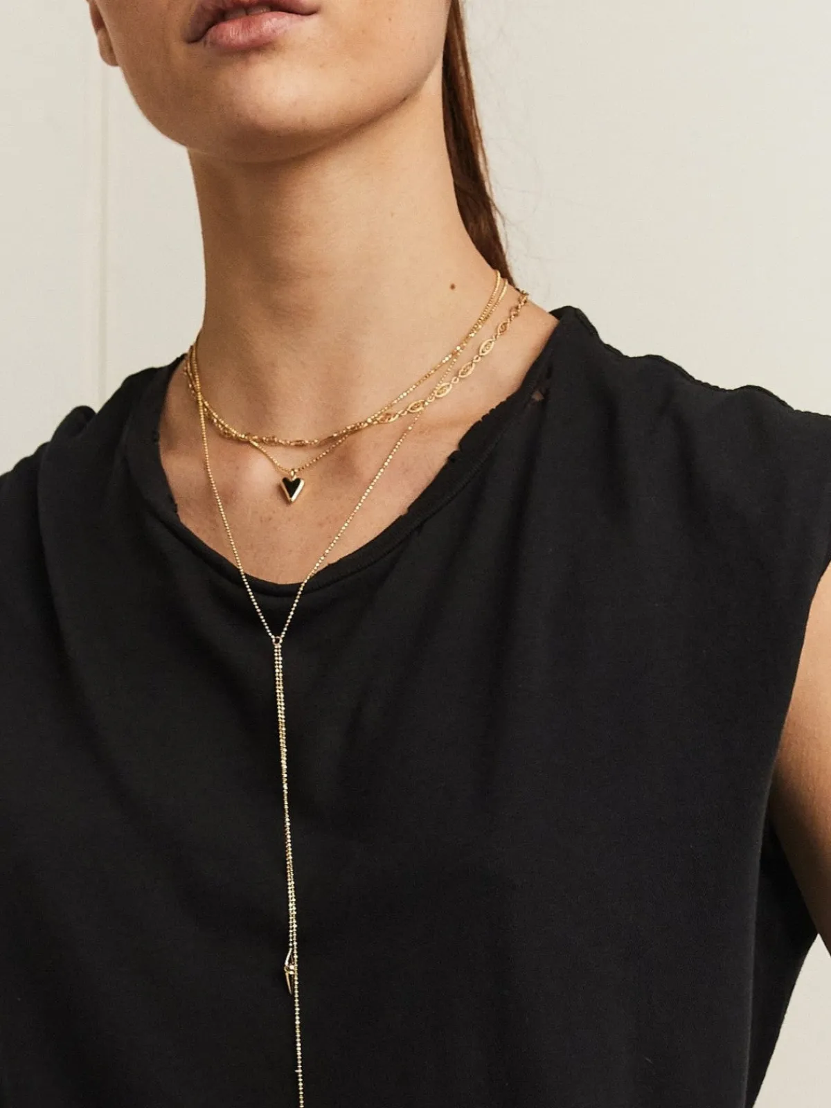 Mara Scalise Raw Small Heart Pendant