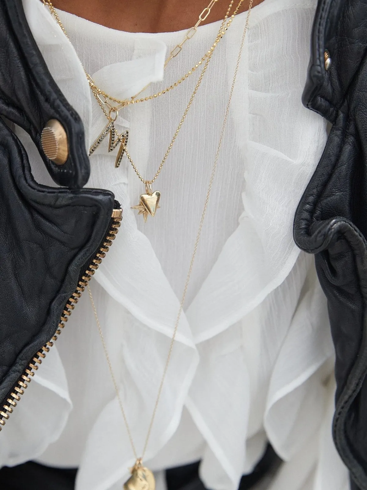 Mara Scalise Raw Small Heart Pendant