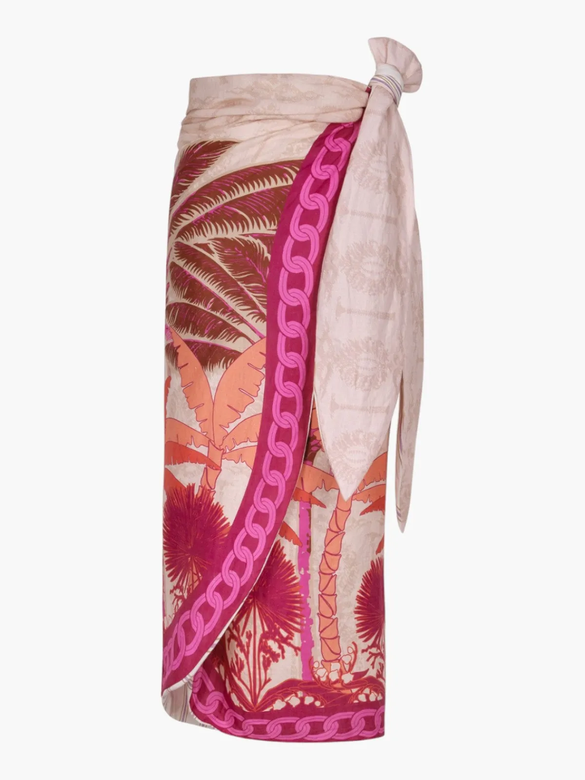 Juan de Dios Mapara Linen Skirt