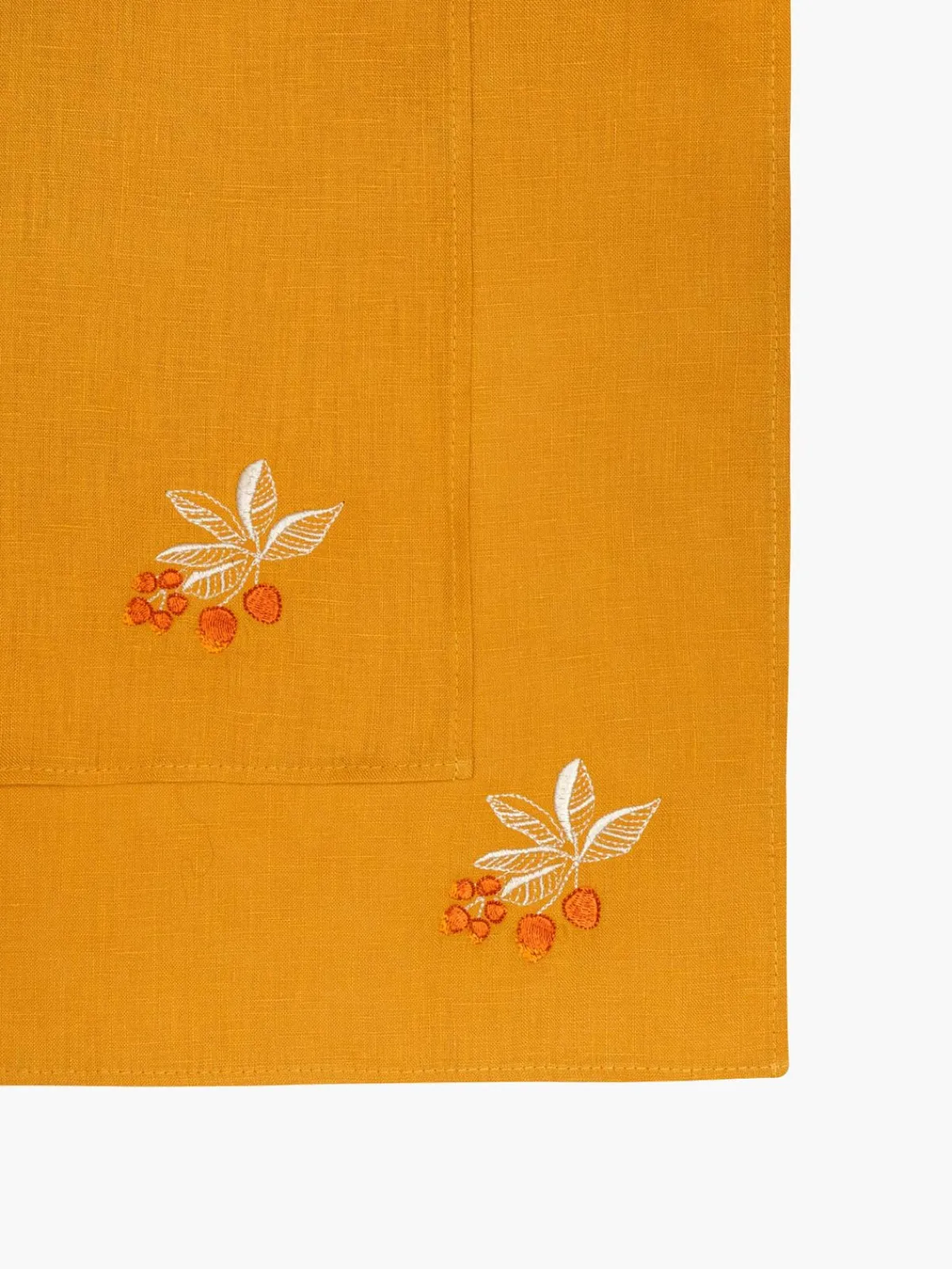 Juan De Dios Embroidered Linen Napkins