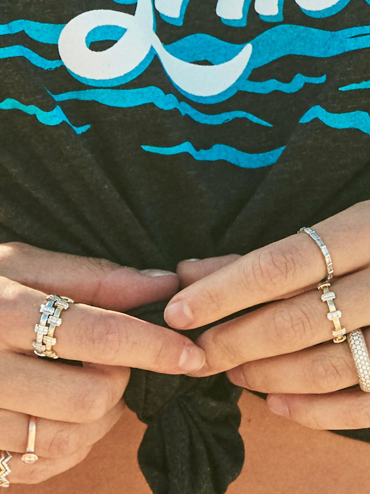 KBH Jewels Baguette Band