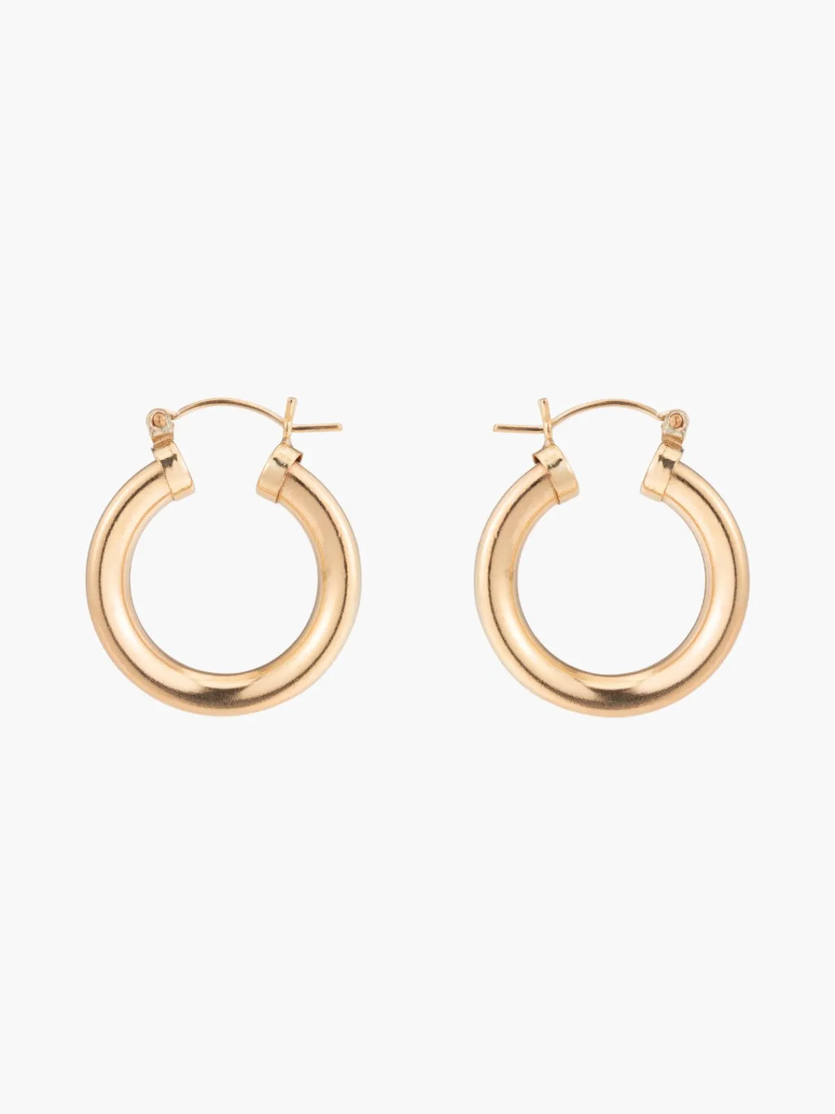 Mara Scalise Hollow Thick Hoops