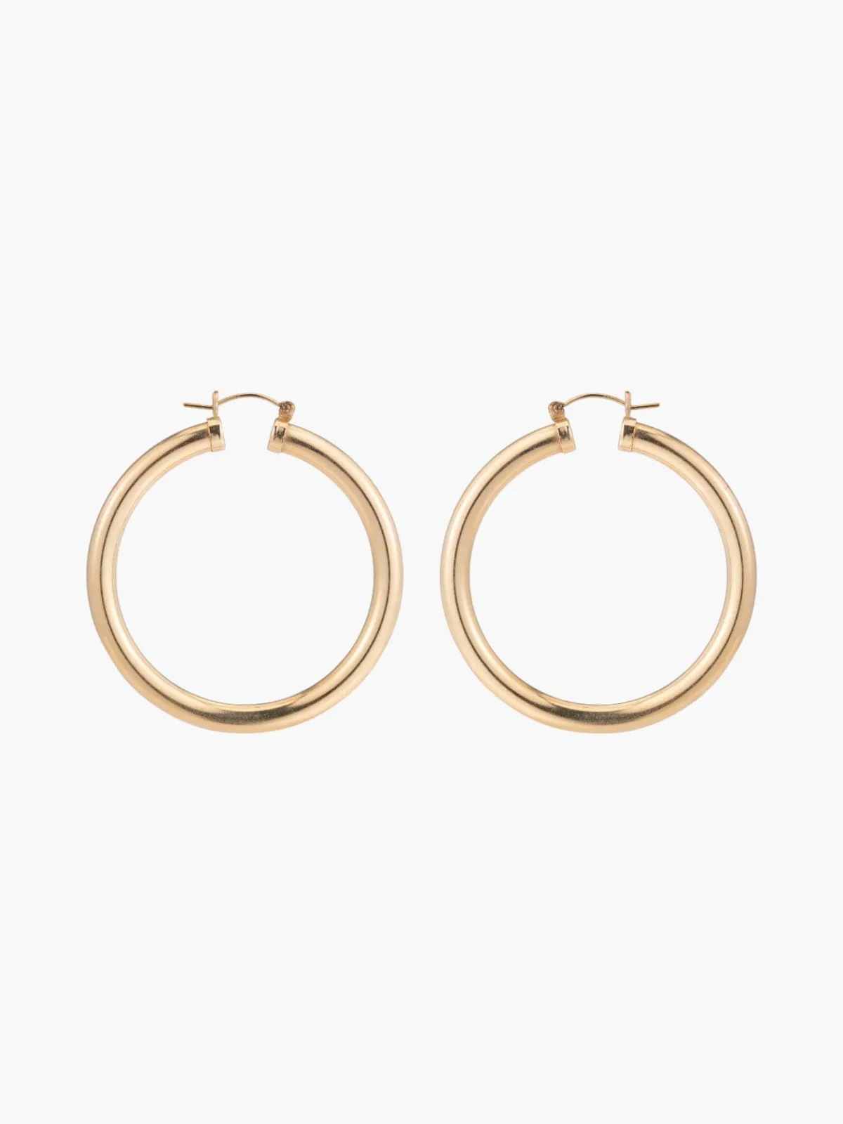 Mara Scalise Hollow Thick Hoops