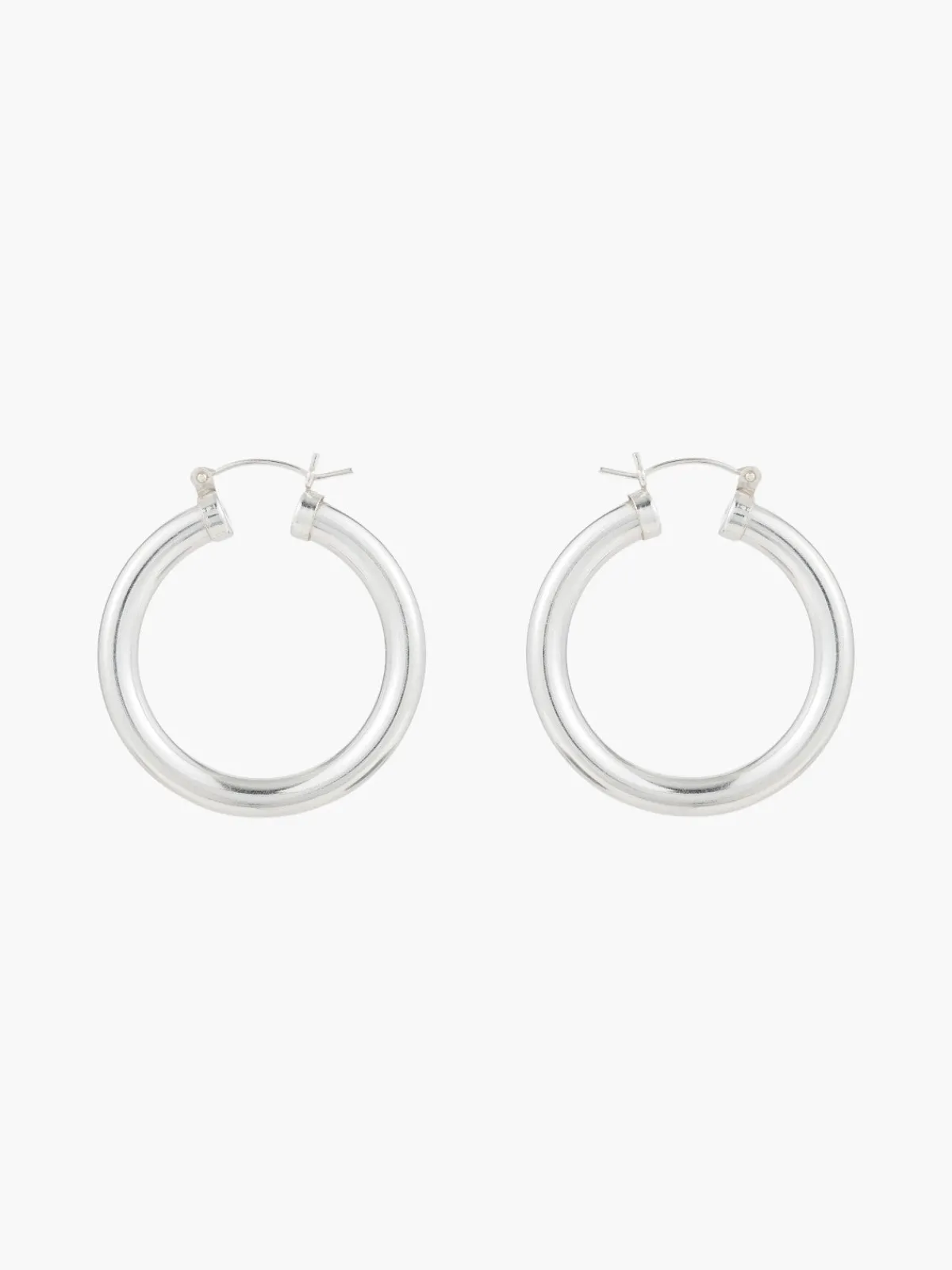 Mara Scalise Hollow Thick Hoops