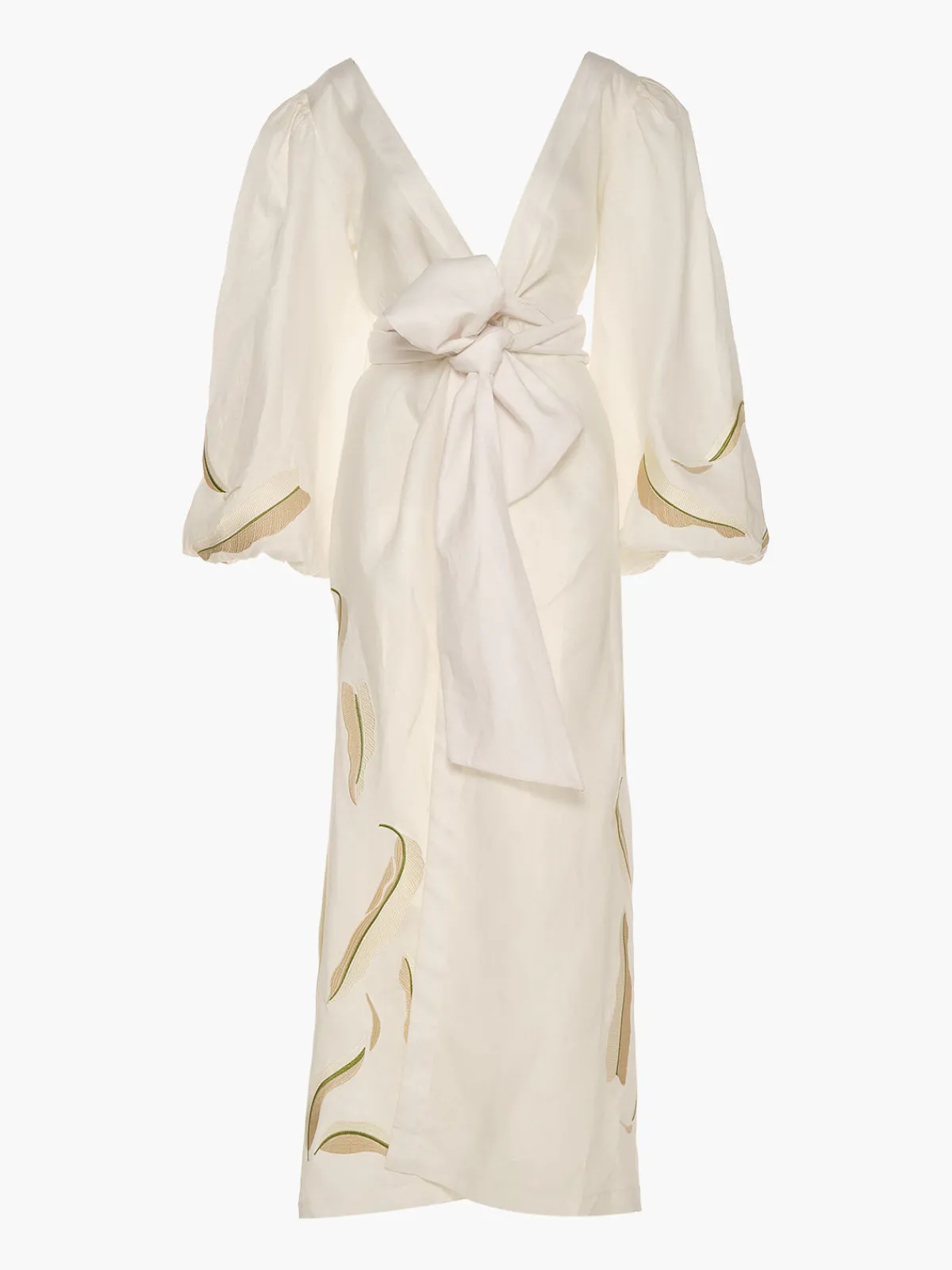Juan de Dios Leticia Linen Dress