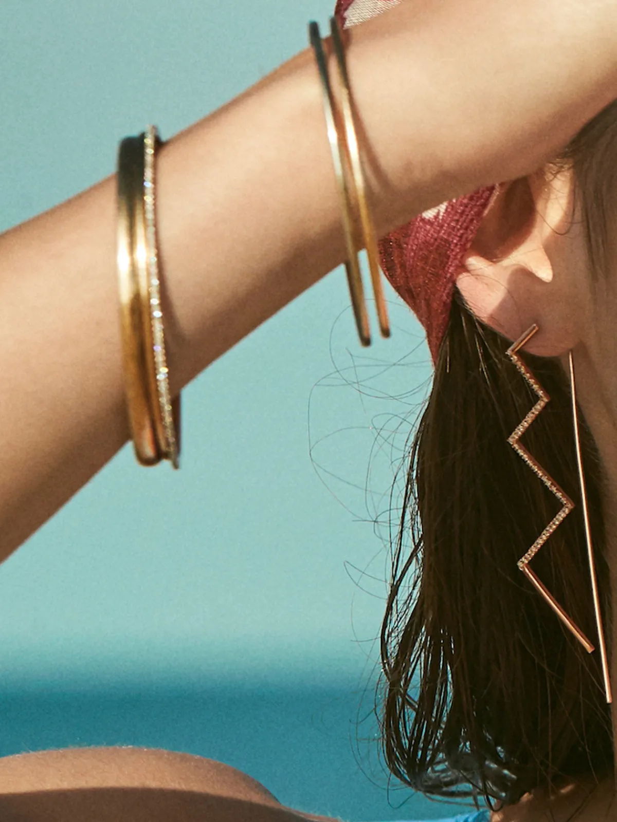 KBH Jewels Diamond Stackable Bracelet