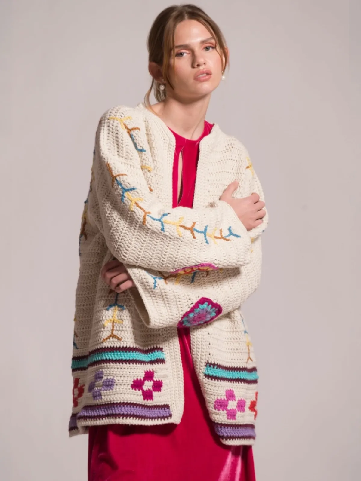 First Born Knits India Cardigan