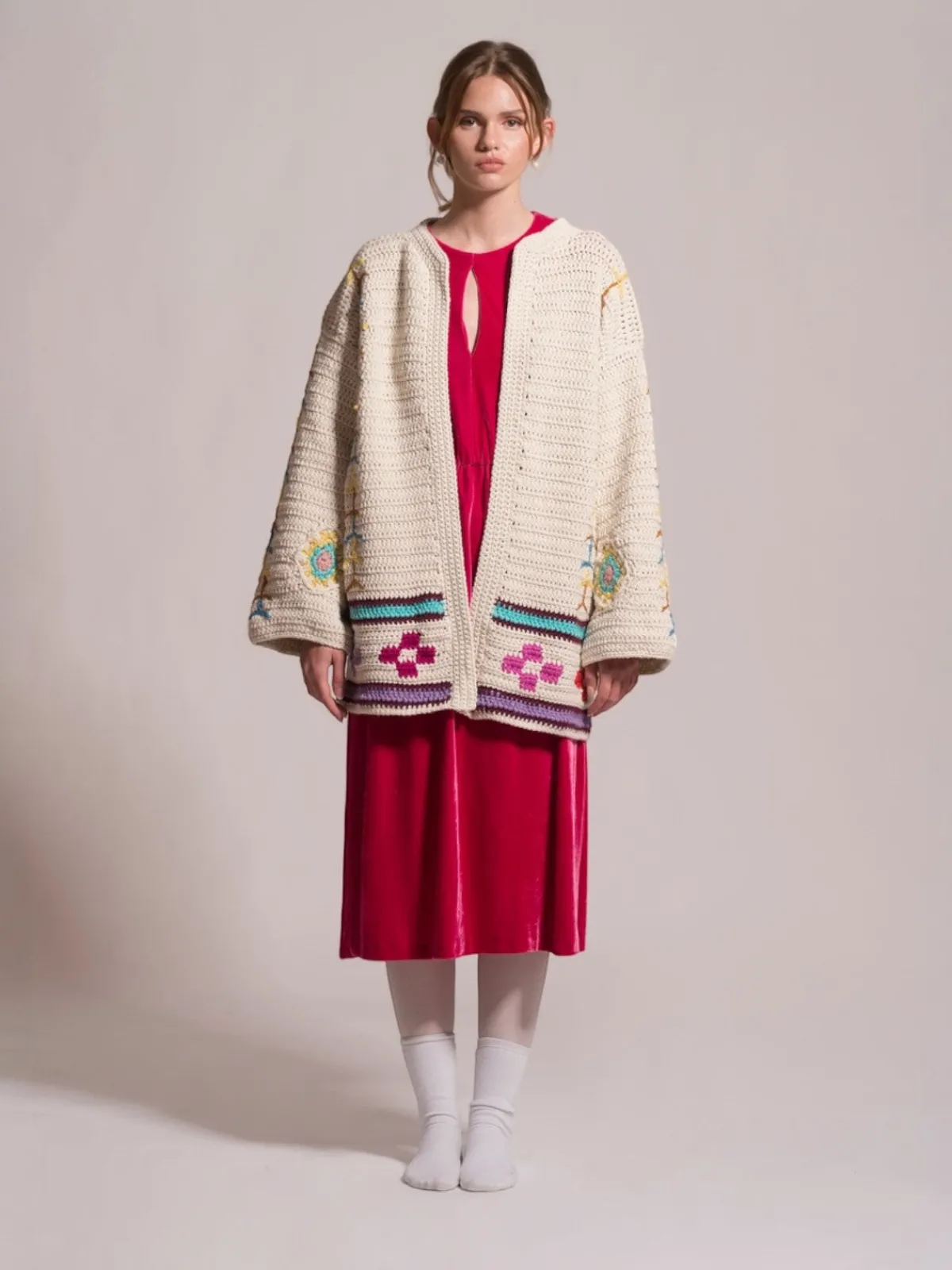 First Born Knits India Cardigan