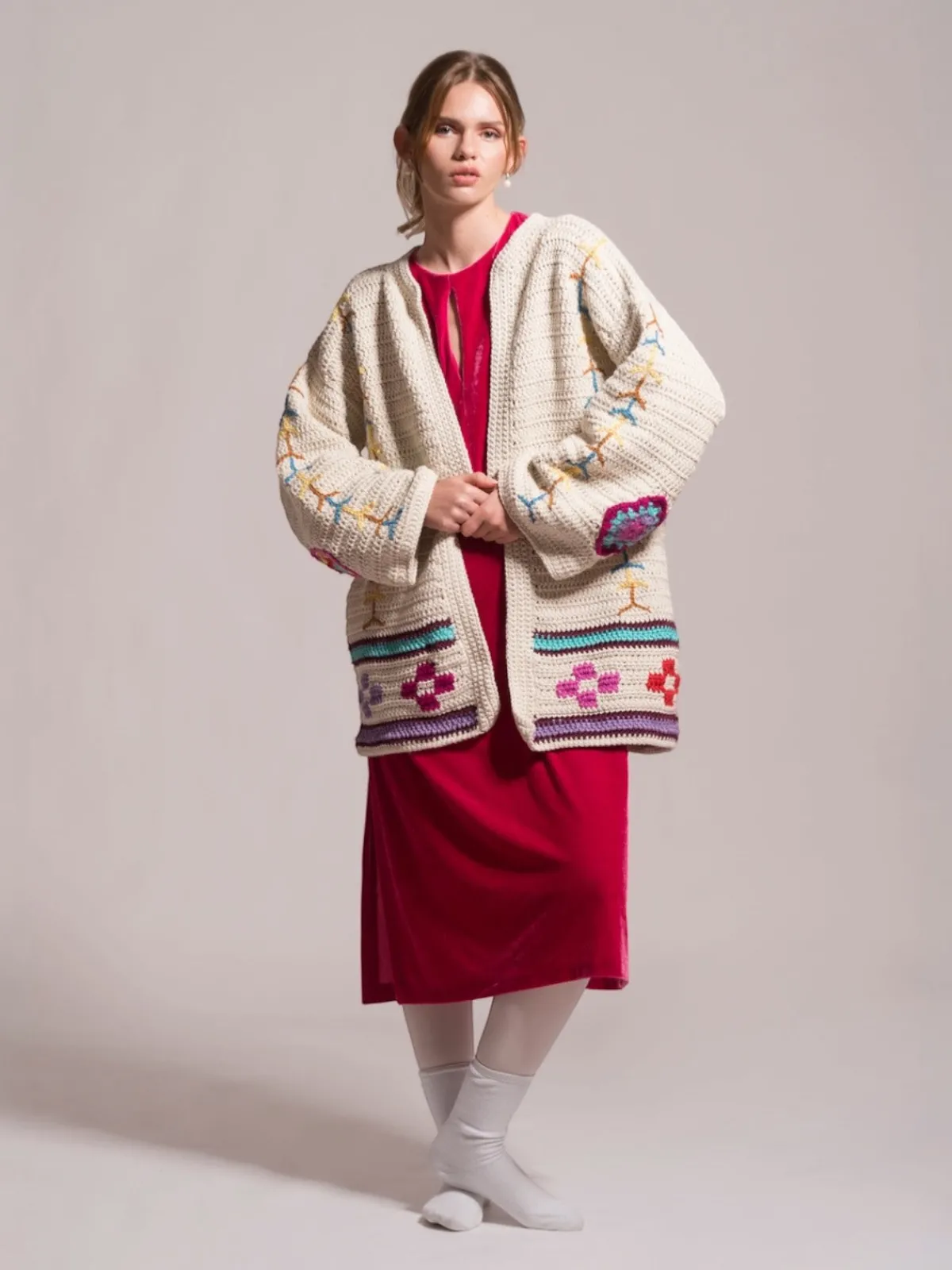 First Born Knits India Cardigan