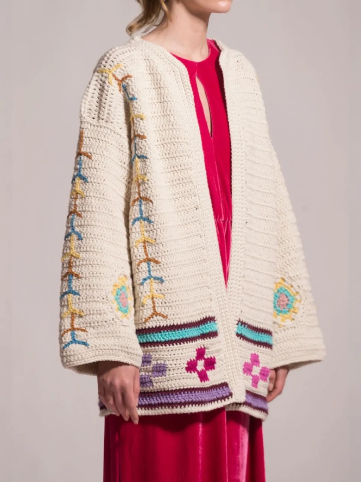 First Born Knits India Cardigan