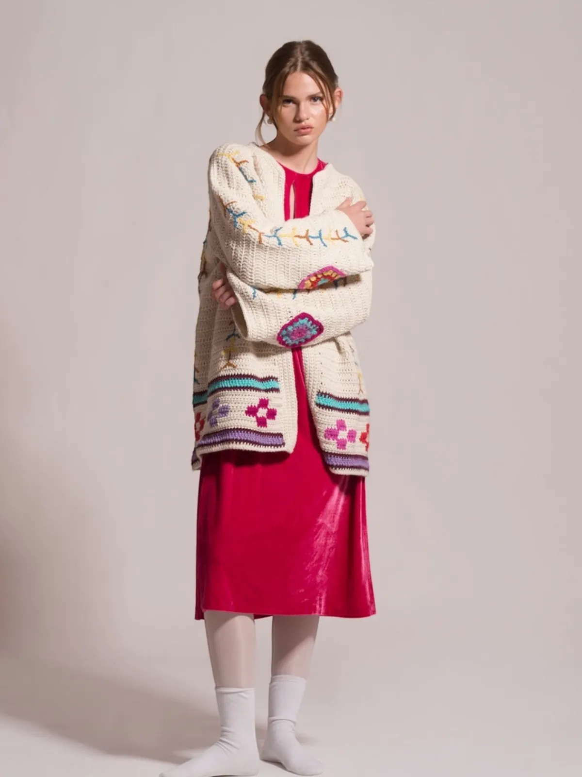 First Born Knits India Cardigan