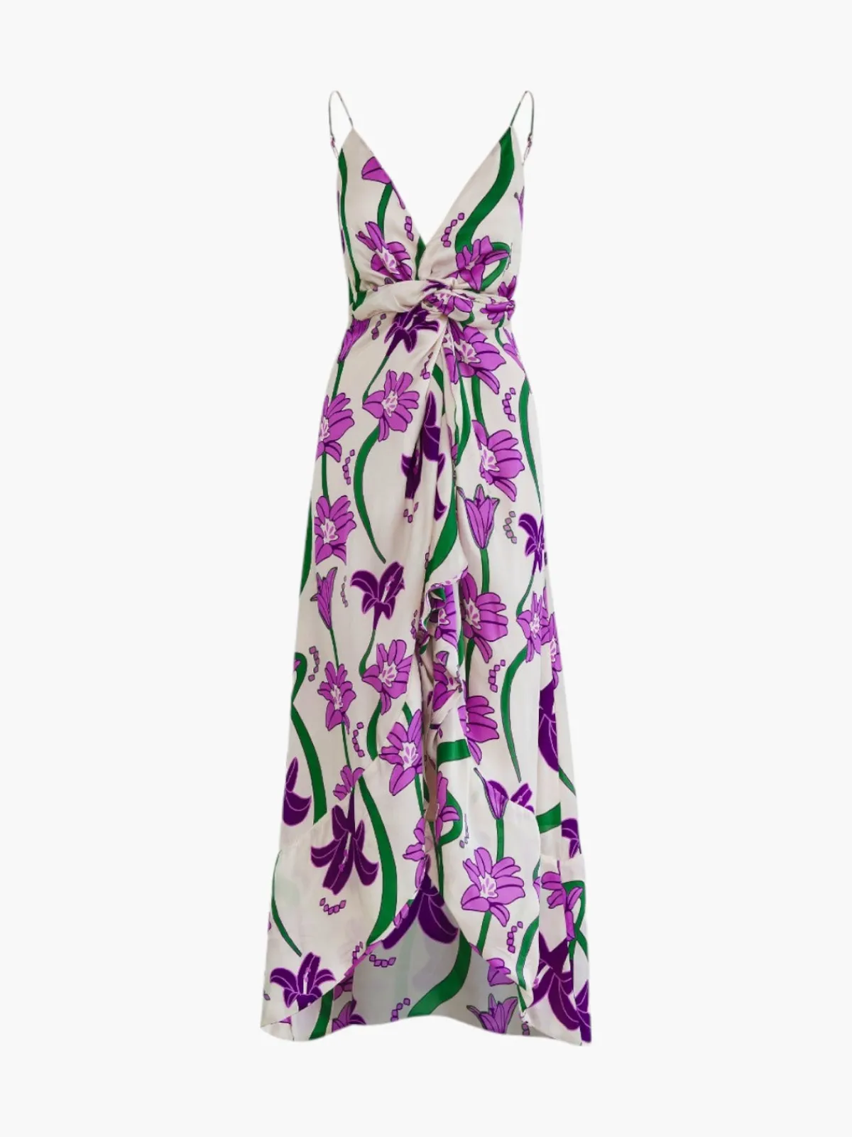 Juan de Dios Sabina Silk Dress