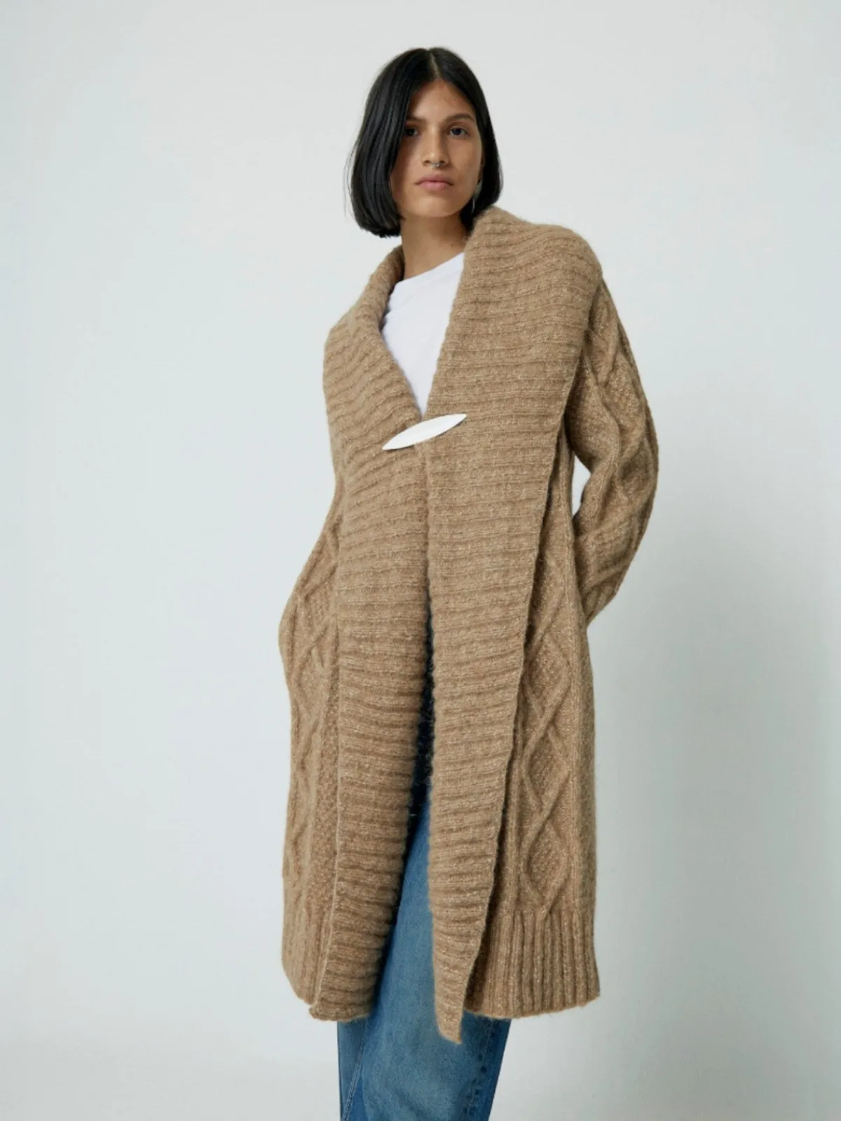 Tejido Fisher Coat