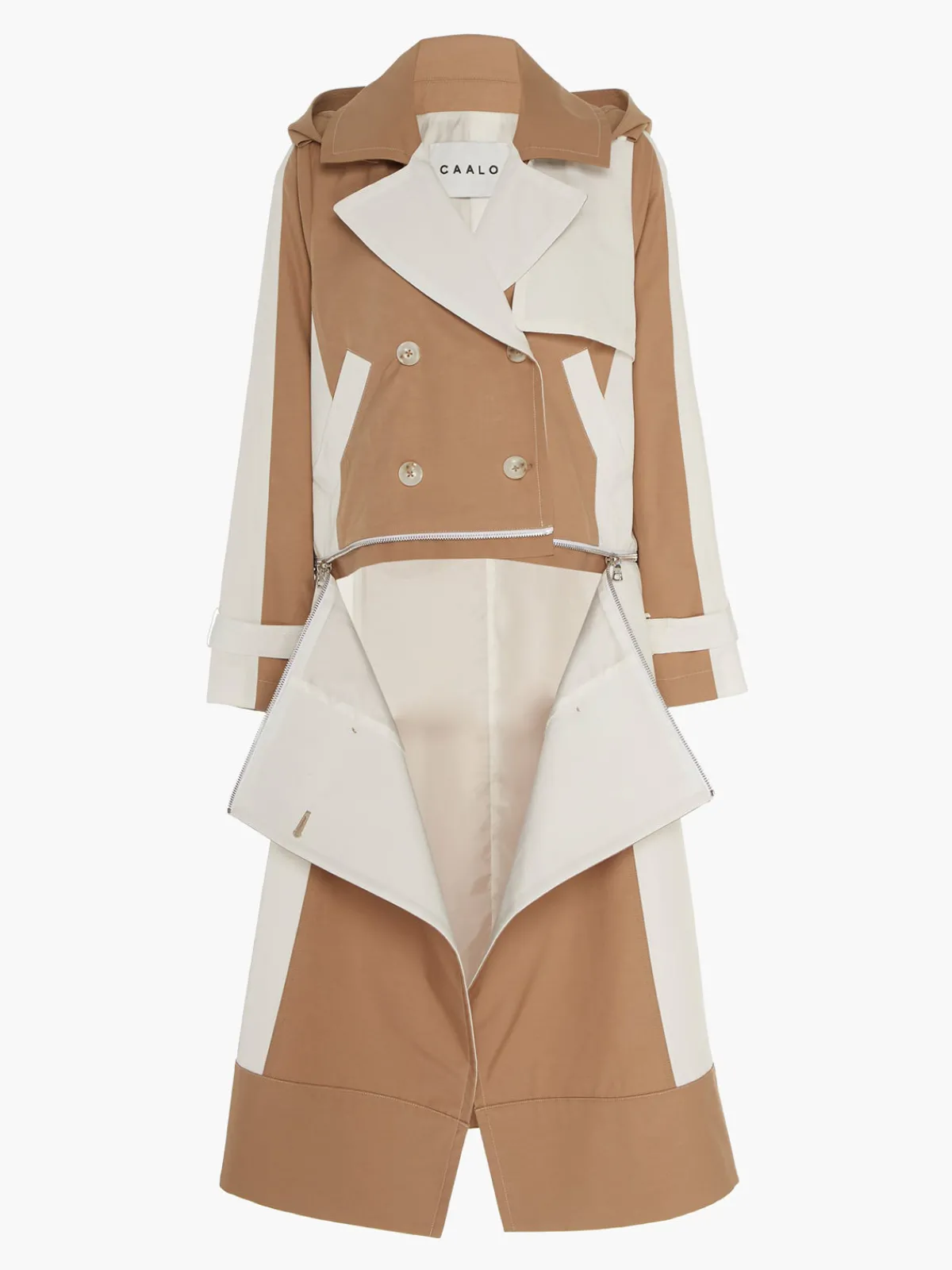 Caalo Water Resistant Sustainable Convertible Trench