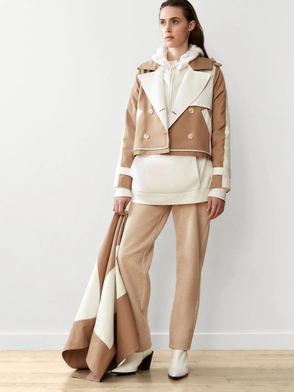 Caalo Water Resistant Sustainable Convertible Trench