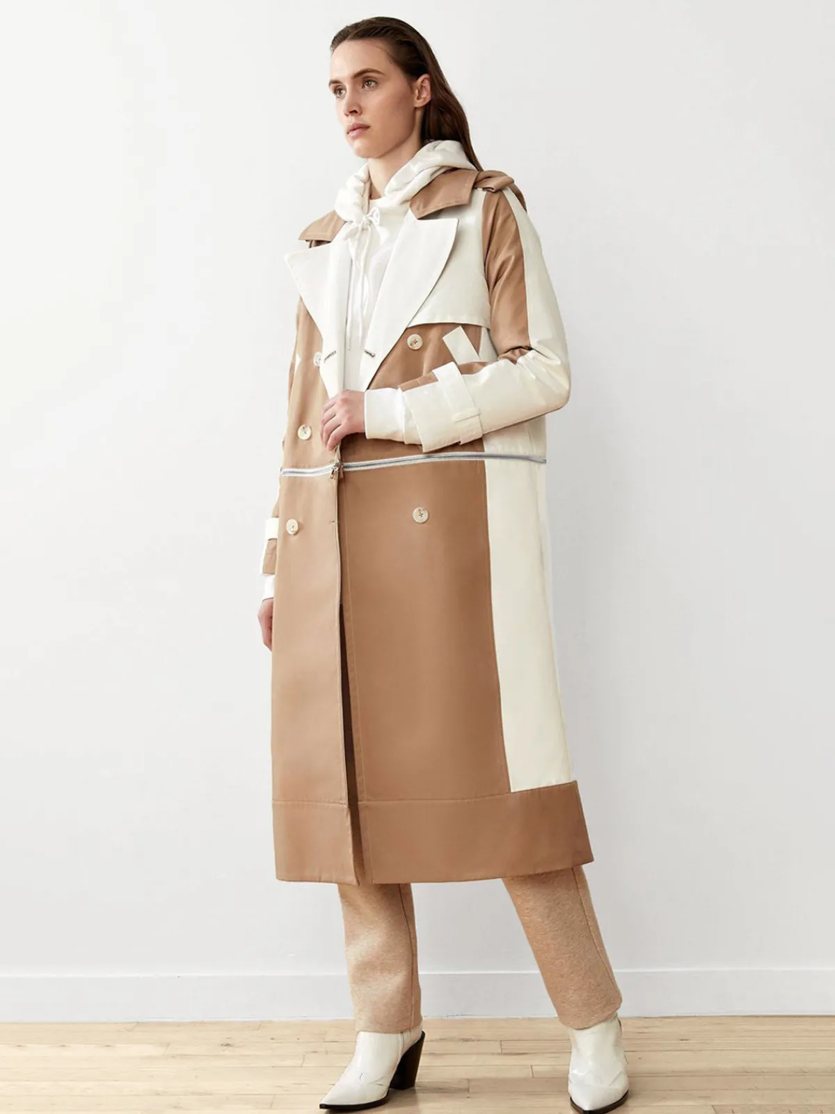 Caalo Water Resistant Sustainable Convertible Trench