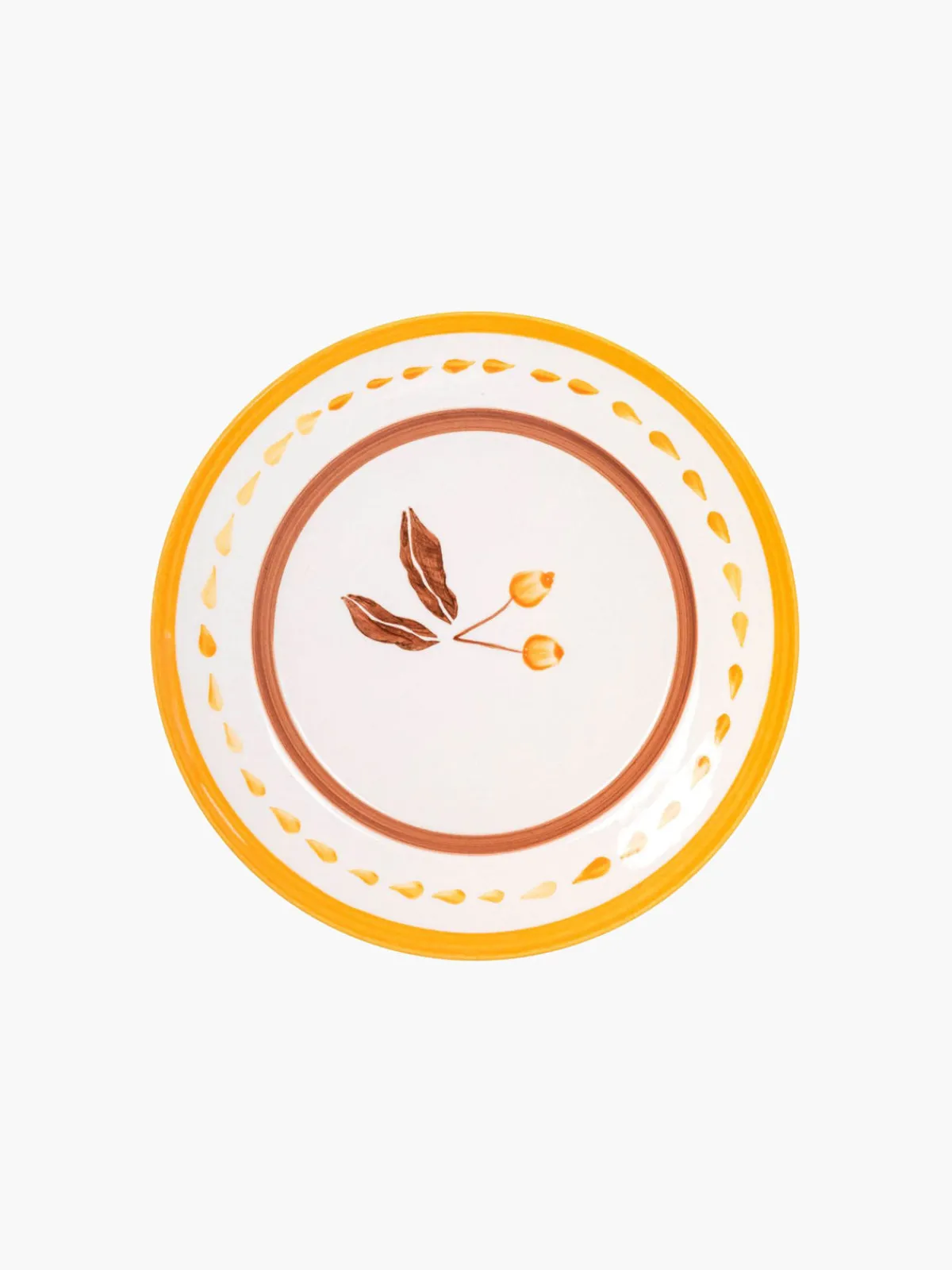 Juan De Dios Hand Painted Salad Plate