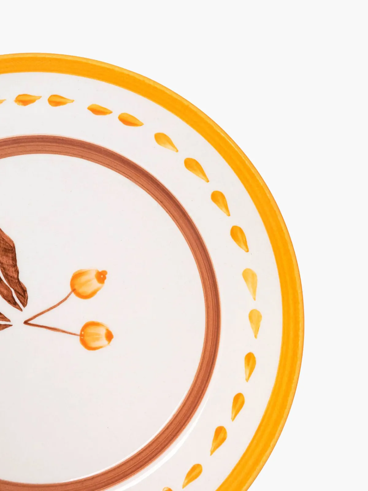 Juan De Dios Hand Painted Salad Plate