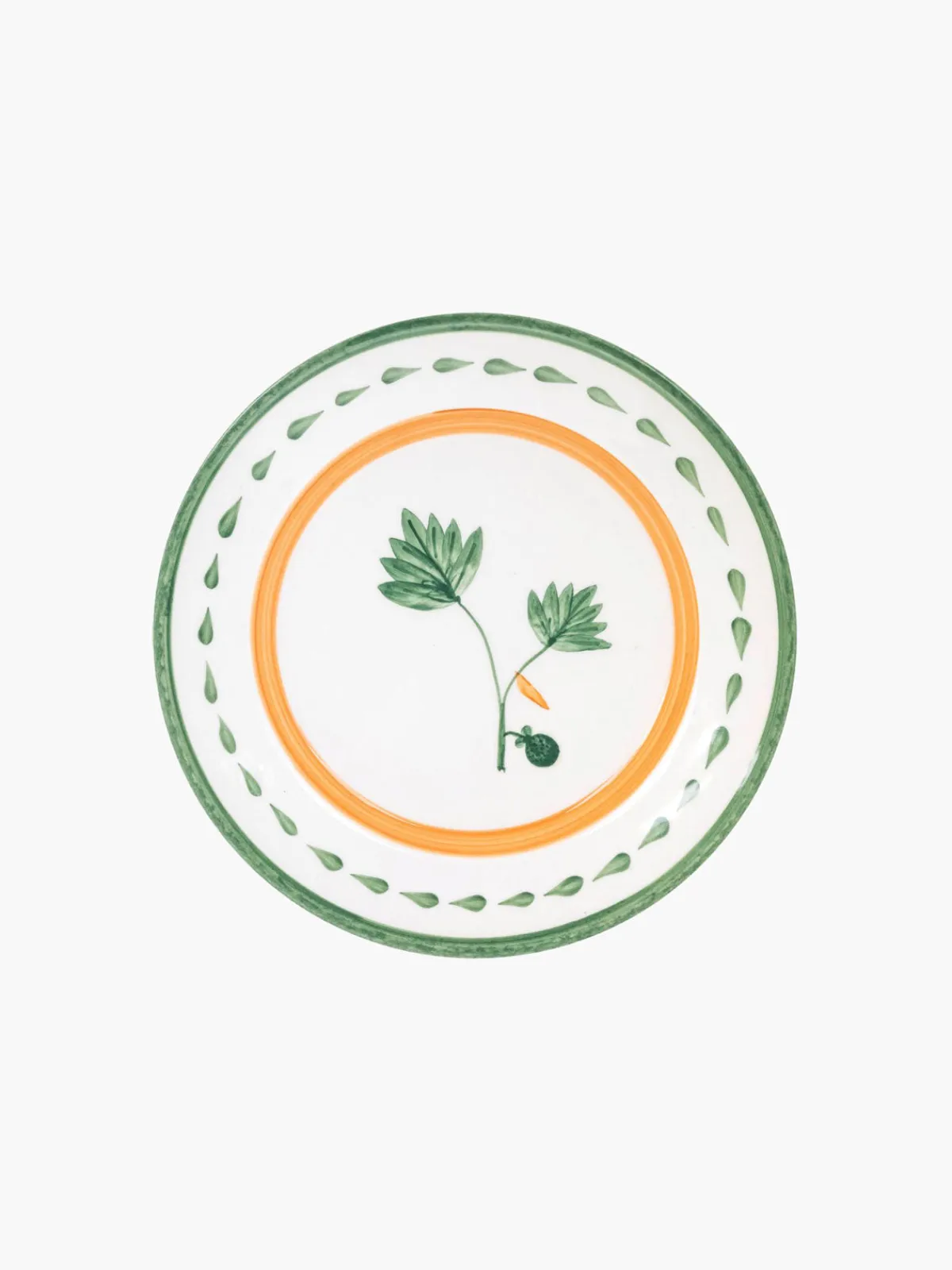 Juan De Dios Hand Painted Salad Plate