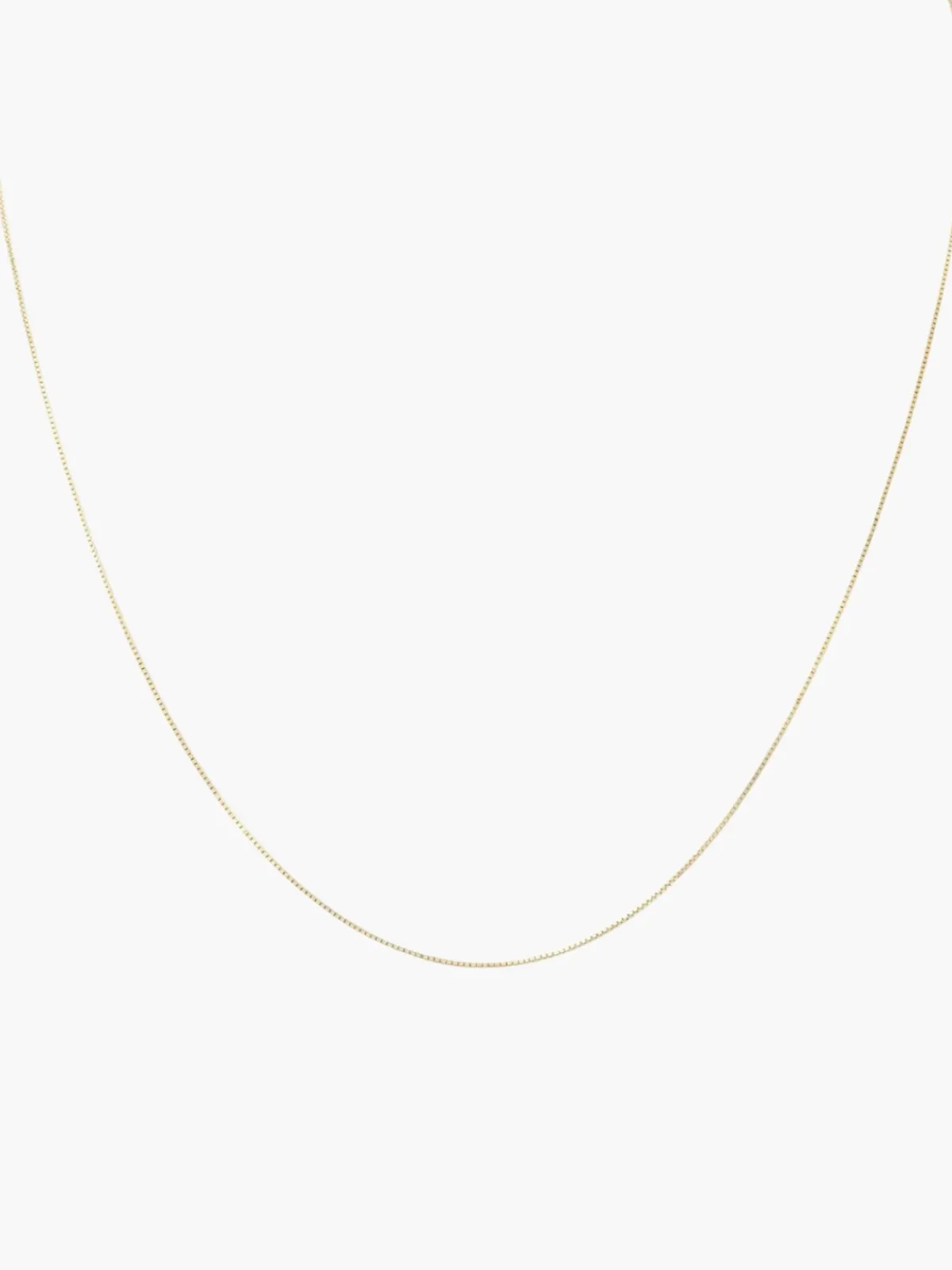 Zahava Shimmering Box Chain Necklace