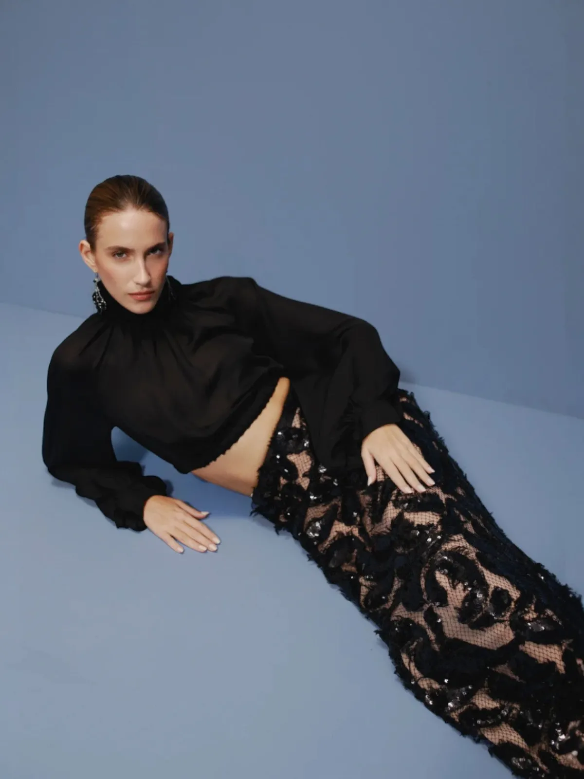 Francesca Miranda Nero Top