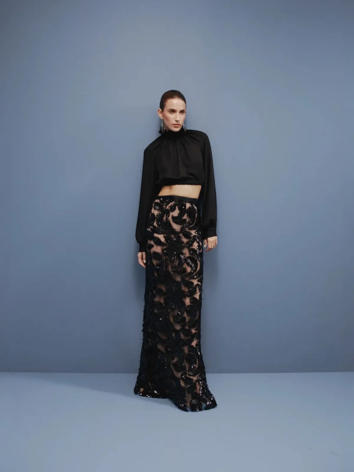 Francesca Miranda Nero Top